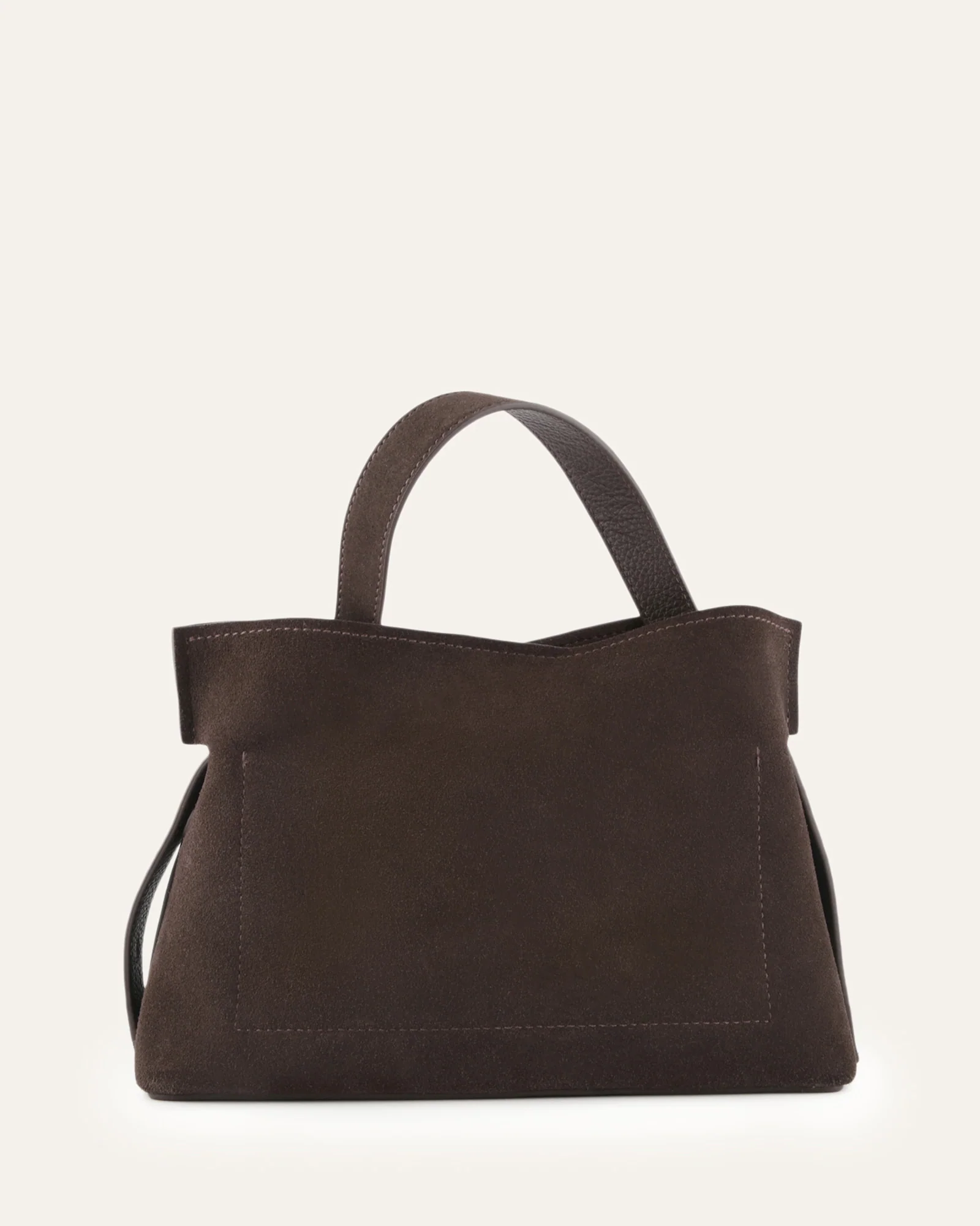 MISHI CROSSBODY BAG BITTER CHOC SUEDE - Image 4