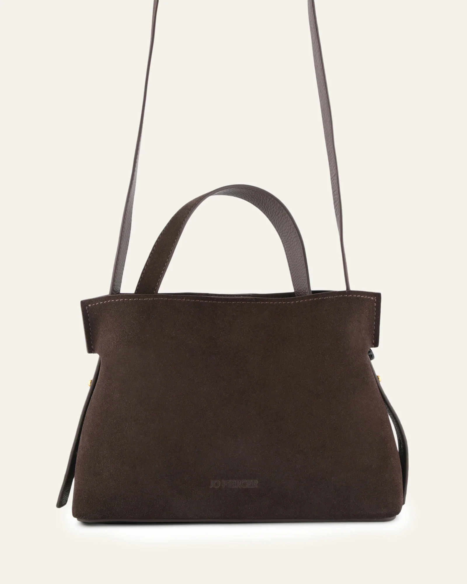 MISHI CROSSBODY BAG BITTER CHOC SUEDE - Image 5