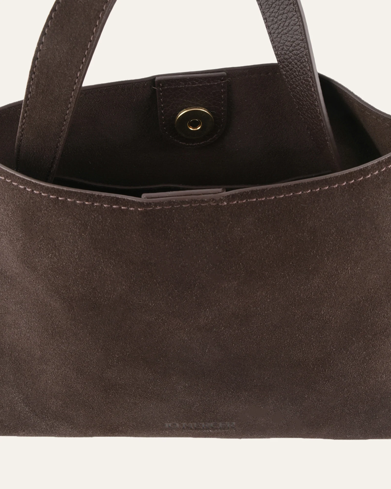 MISHI CROSSBODY BAG BITTER CHOC SUEDE - Image 6