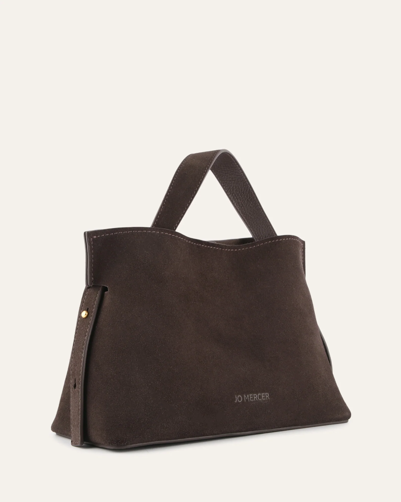 MISHI CROSSBODY BAG BITTER CHOC SUEDE - Image 7