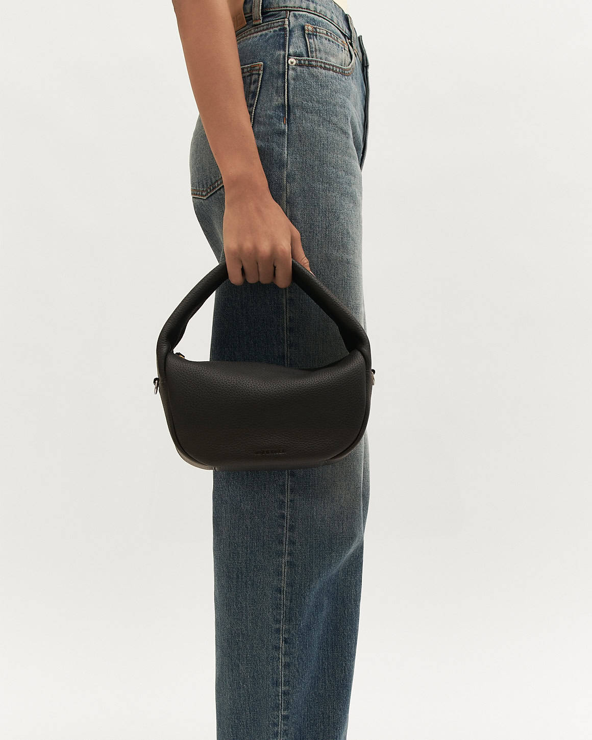 MOLLY CROSSBODY BAG BLACK LEATHER - Image 2