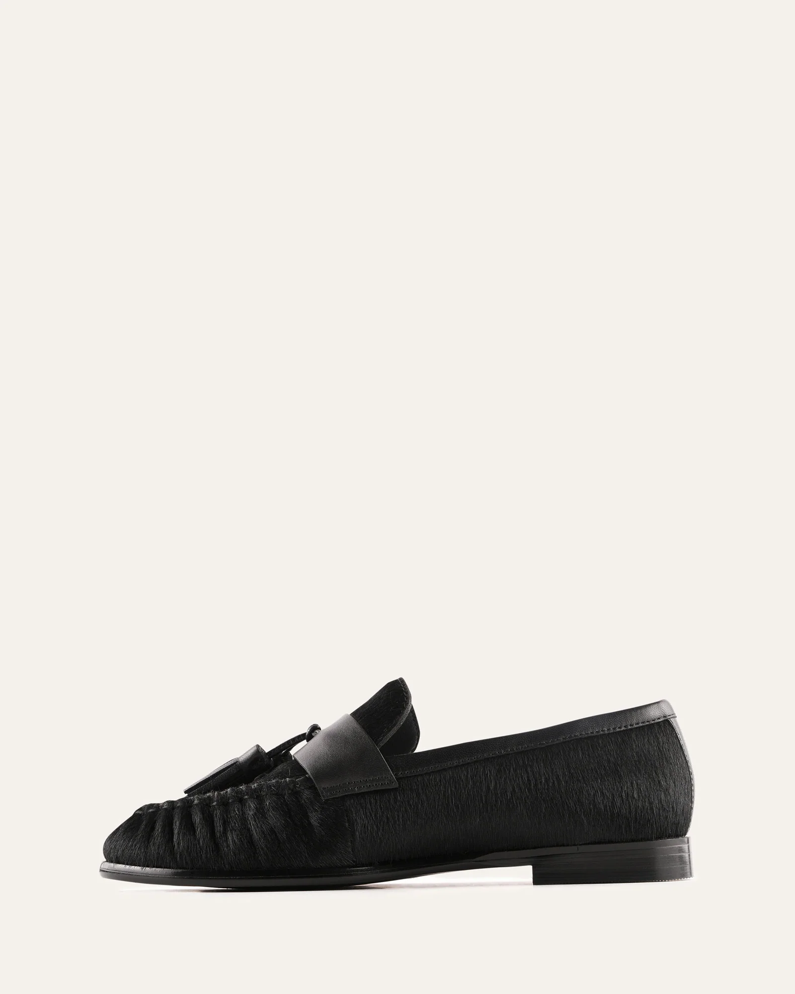 MYRA LOAFERS BLACK LEATHER - Image 5