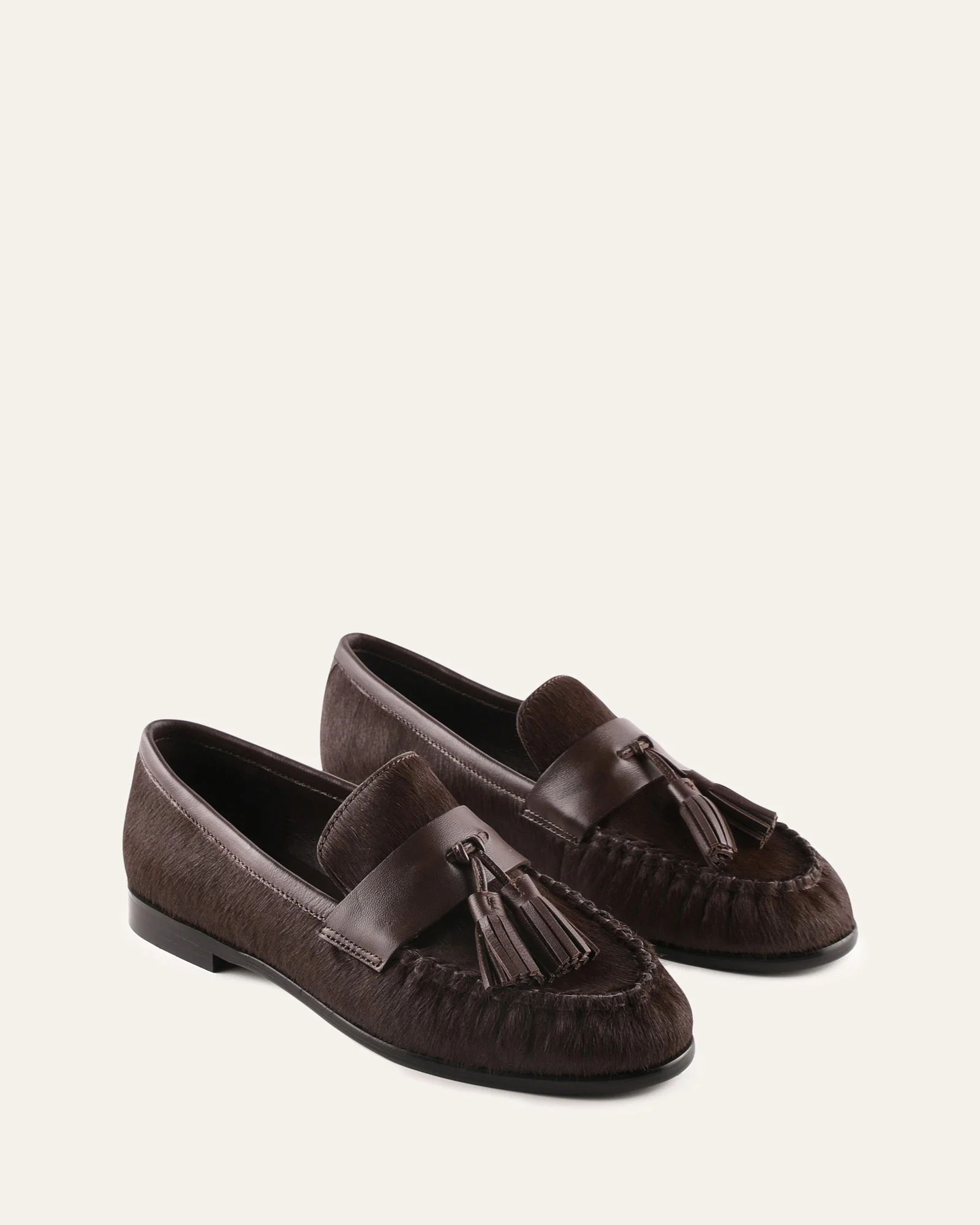 MYRA LOAFERS CHOCOLATE LEATHER - Image 3