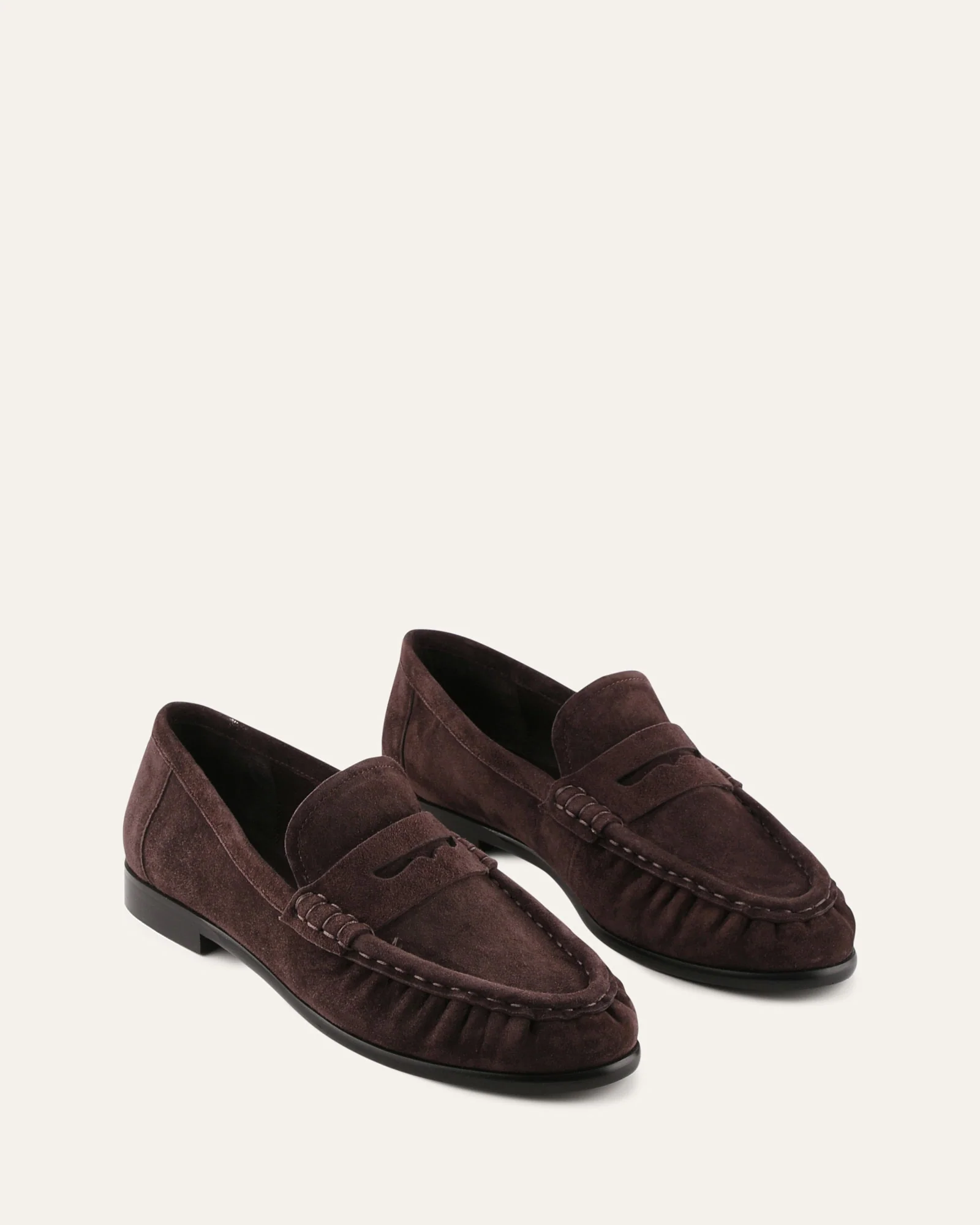 MYRTLE LOAFERS BITTER CHOC SUEDE - Image 3