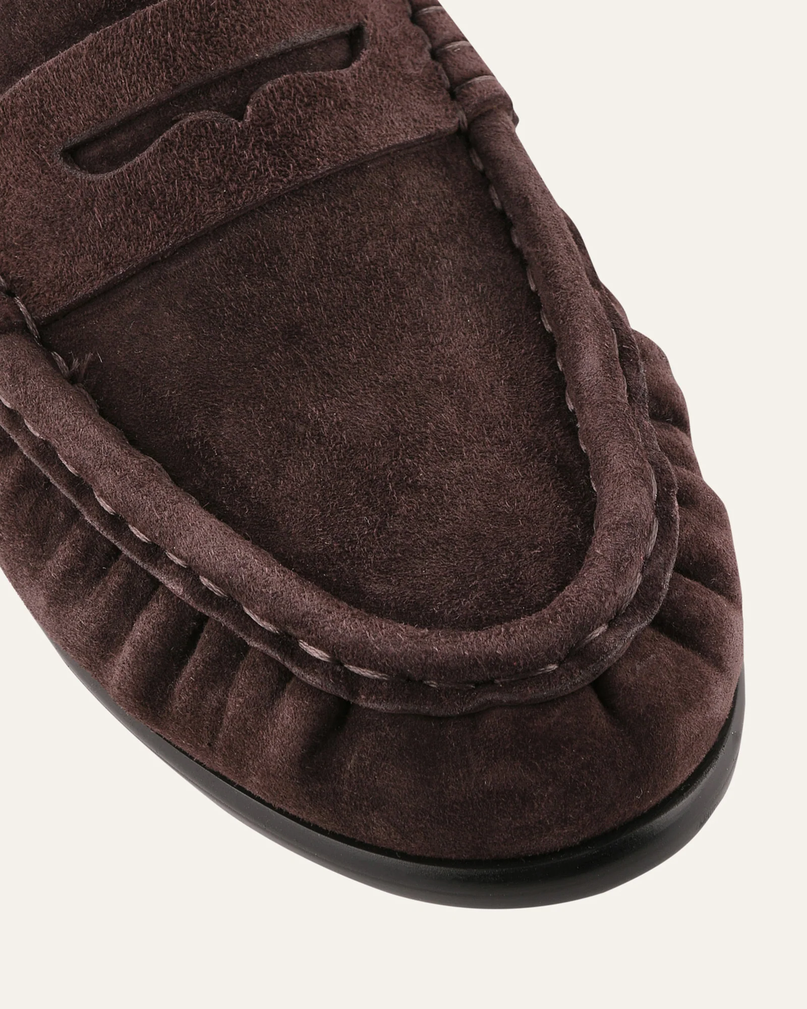 MYRTLE LOAFERS BITTER CHOC SUEDE - Image 4