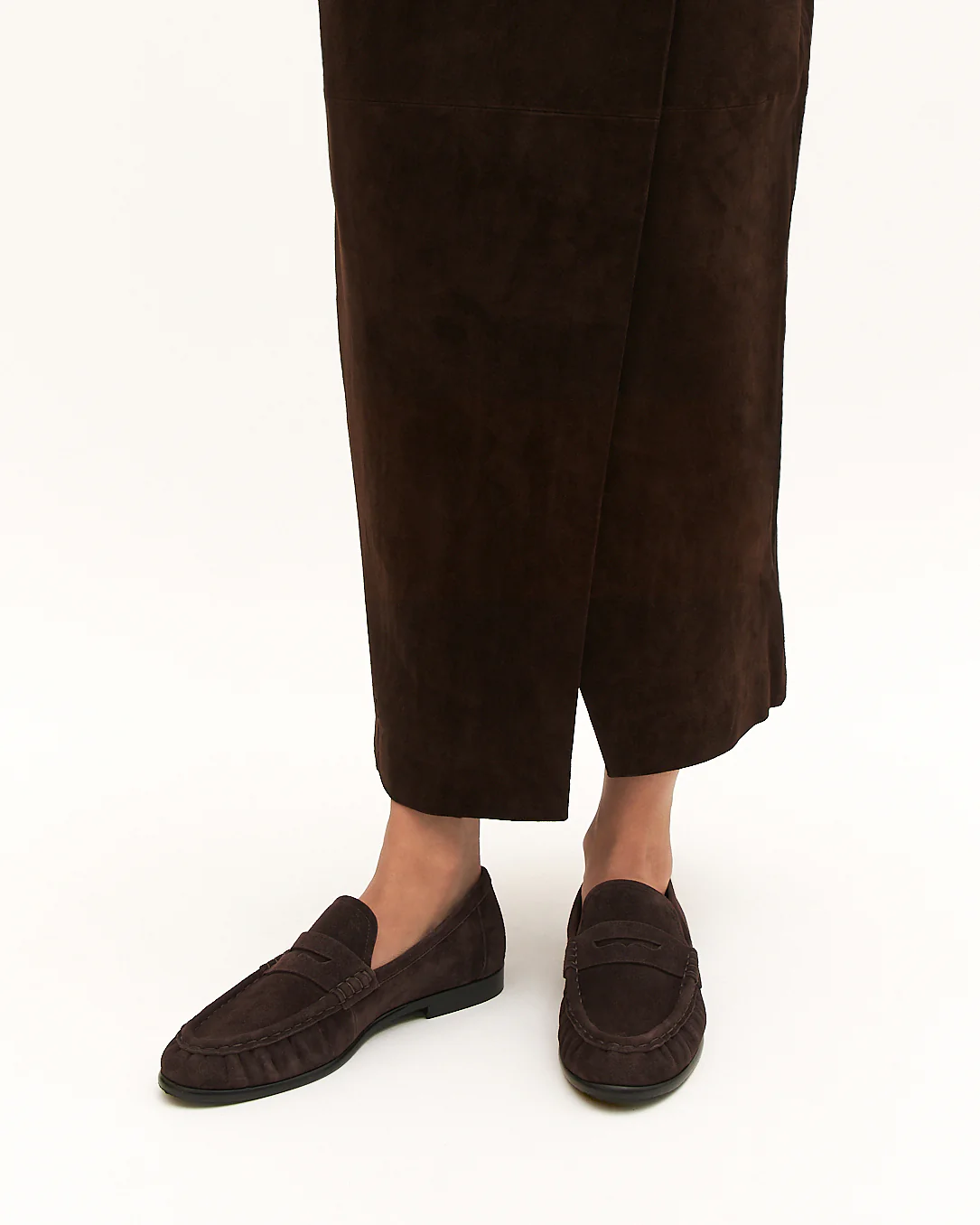 MYRTLE LOAFERS BITTER CHOC SUEDE - Image 7