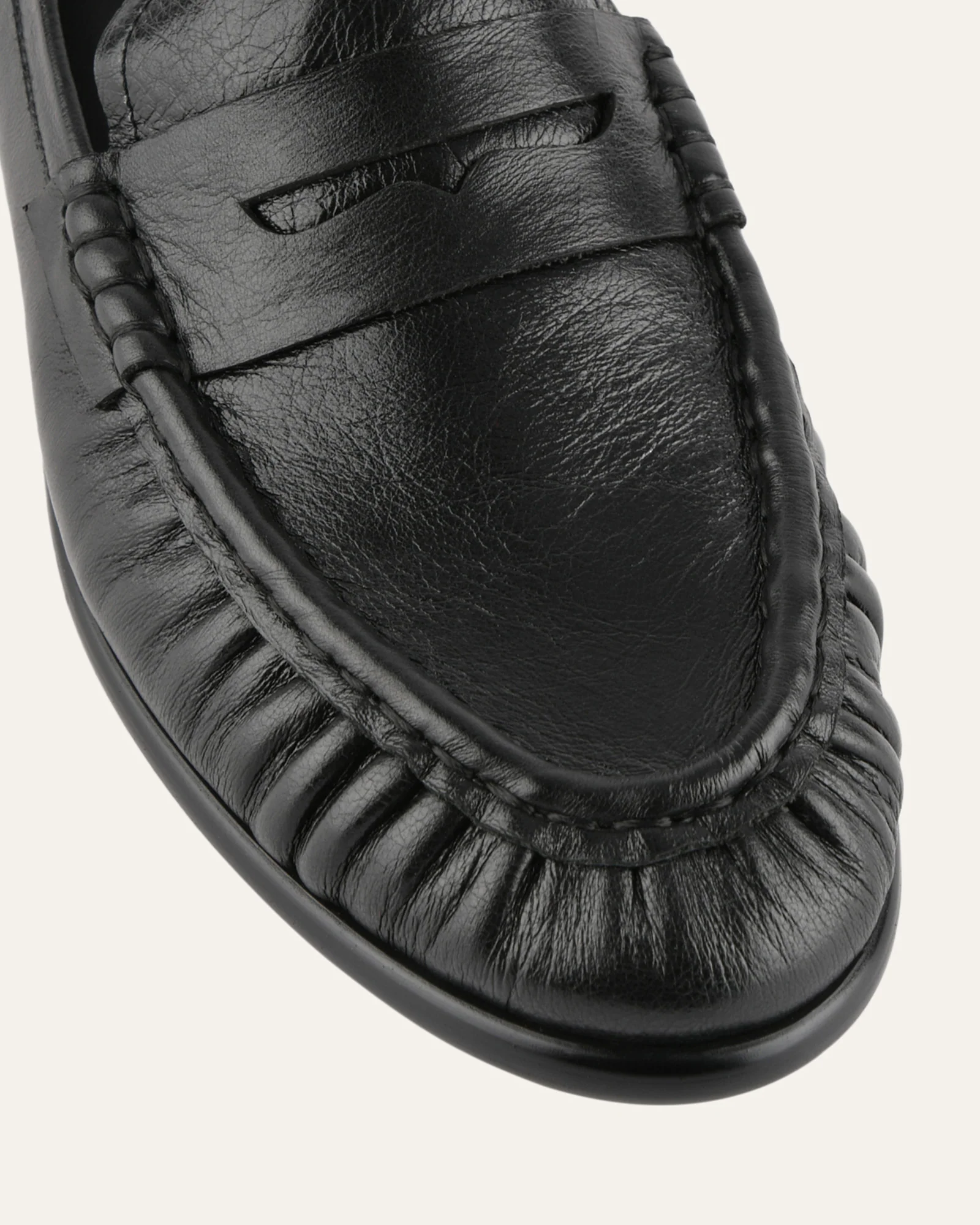 MYRTLE LOAFERS BLACK LEATHER - Image 4