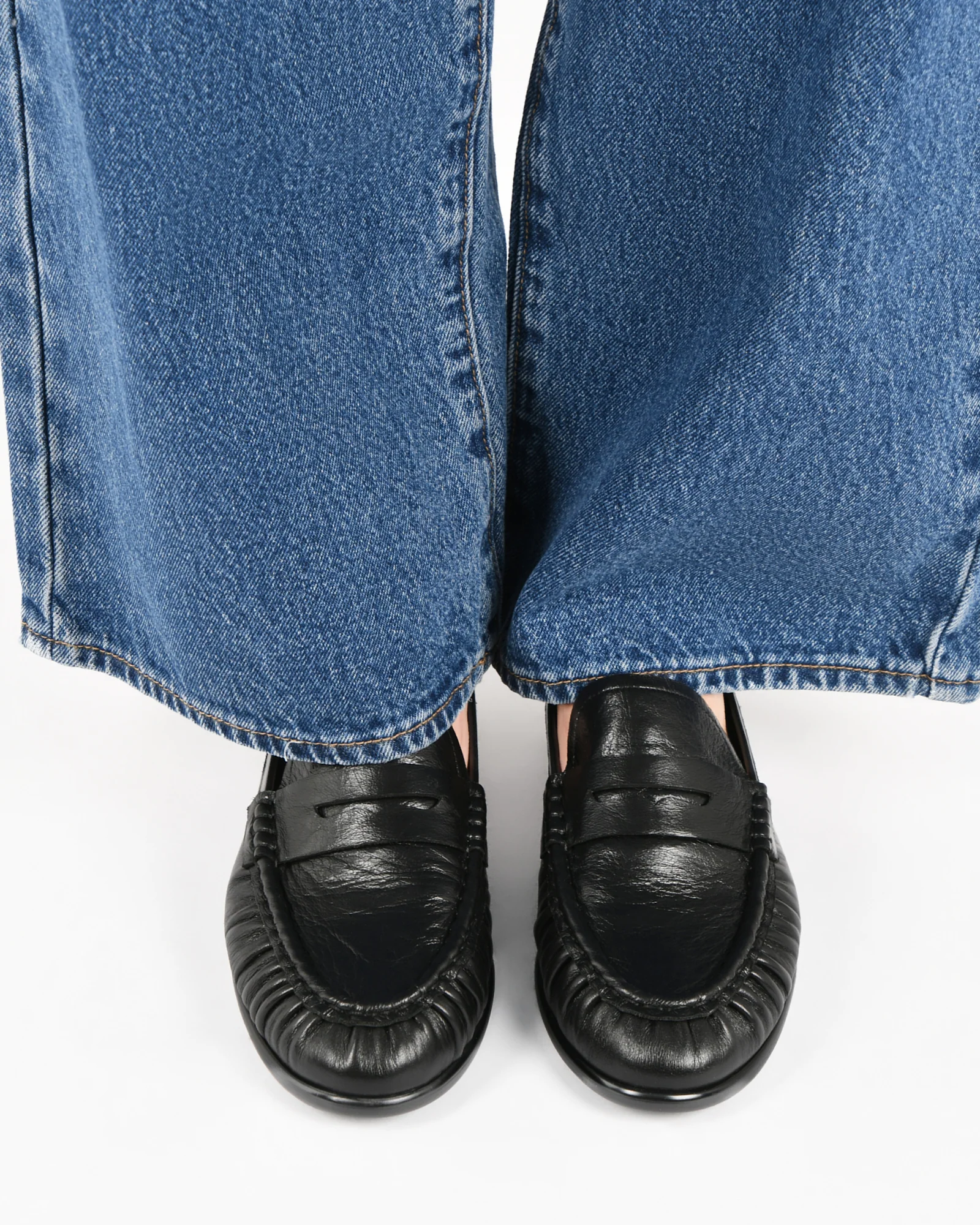 MYRTLE LOAFERS BLACK LEATHER - Image 7