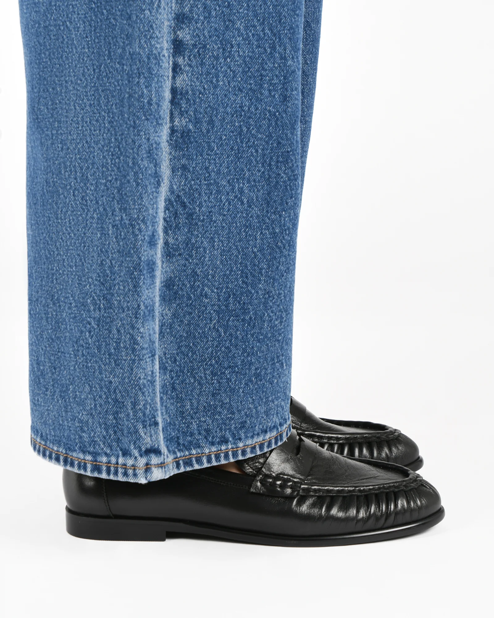 MYRTLE LOAFERS BLACK LEATHER - Image 8