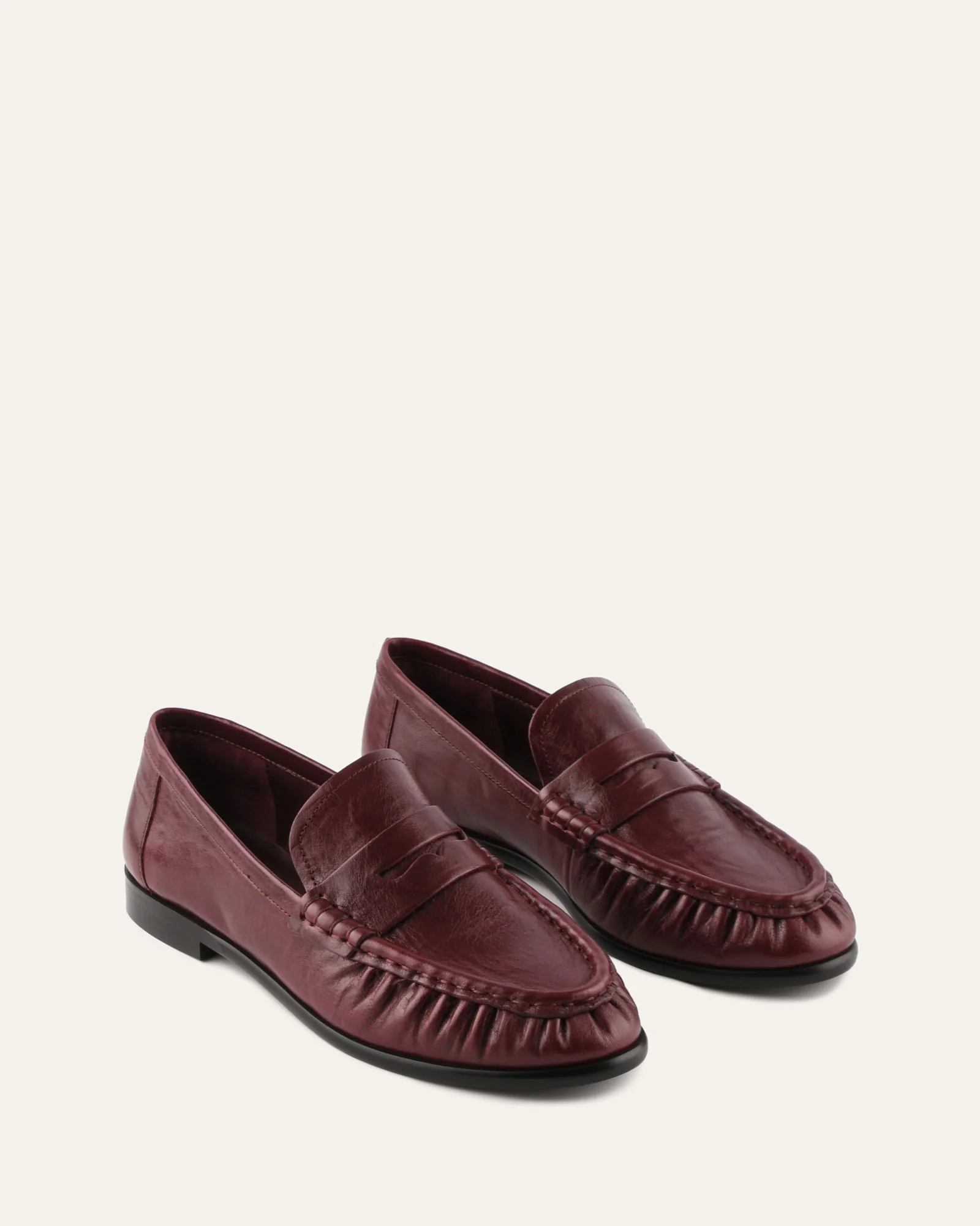 MYRTLE LOAFERS MULBERRY LEATHER - Image 3