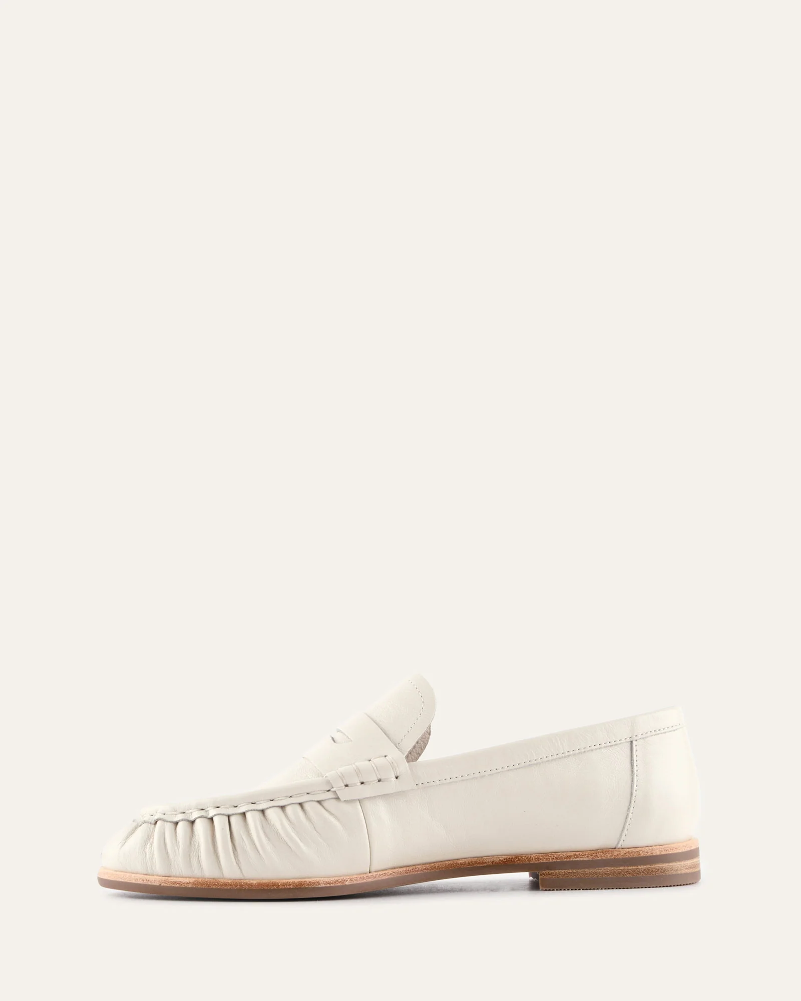 MYRTLE LOAFERS OFF WHITE LEATHER - Image 6