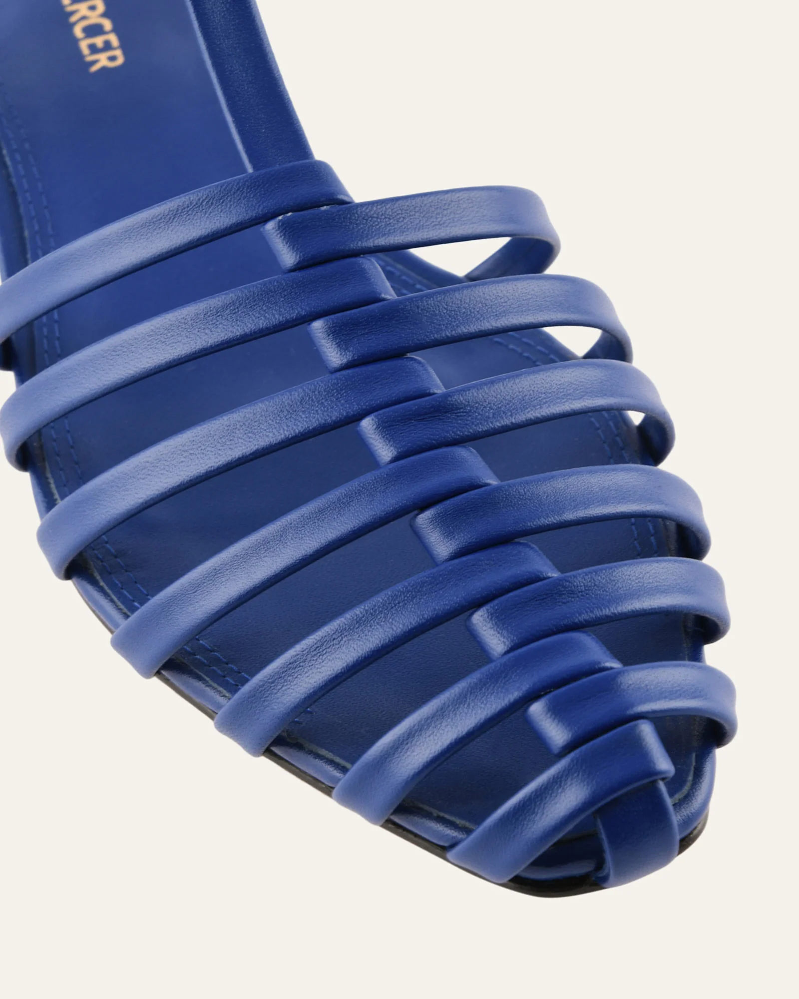NANCY DRESS FLATS COBALT LEATHER - Image 4
