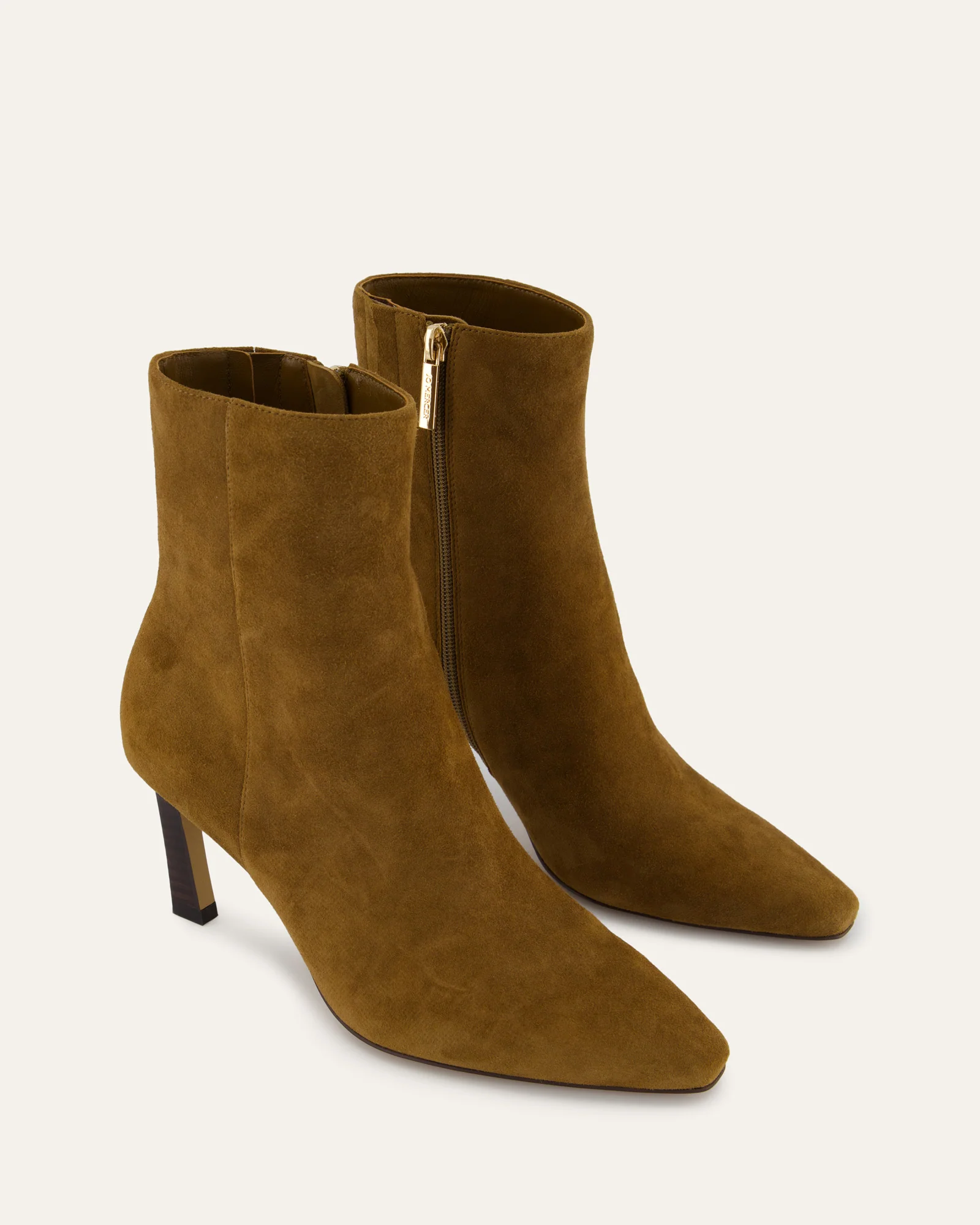 NESSIE MID ANKLE BOOTS BISCUIT SUEDE - Image 3