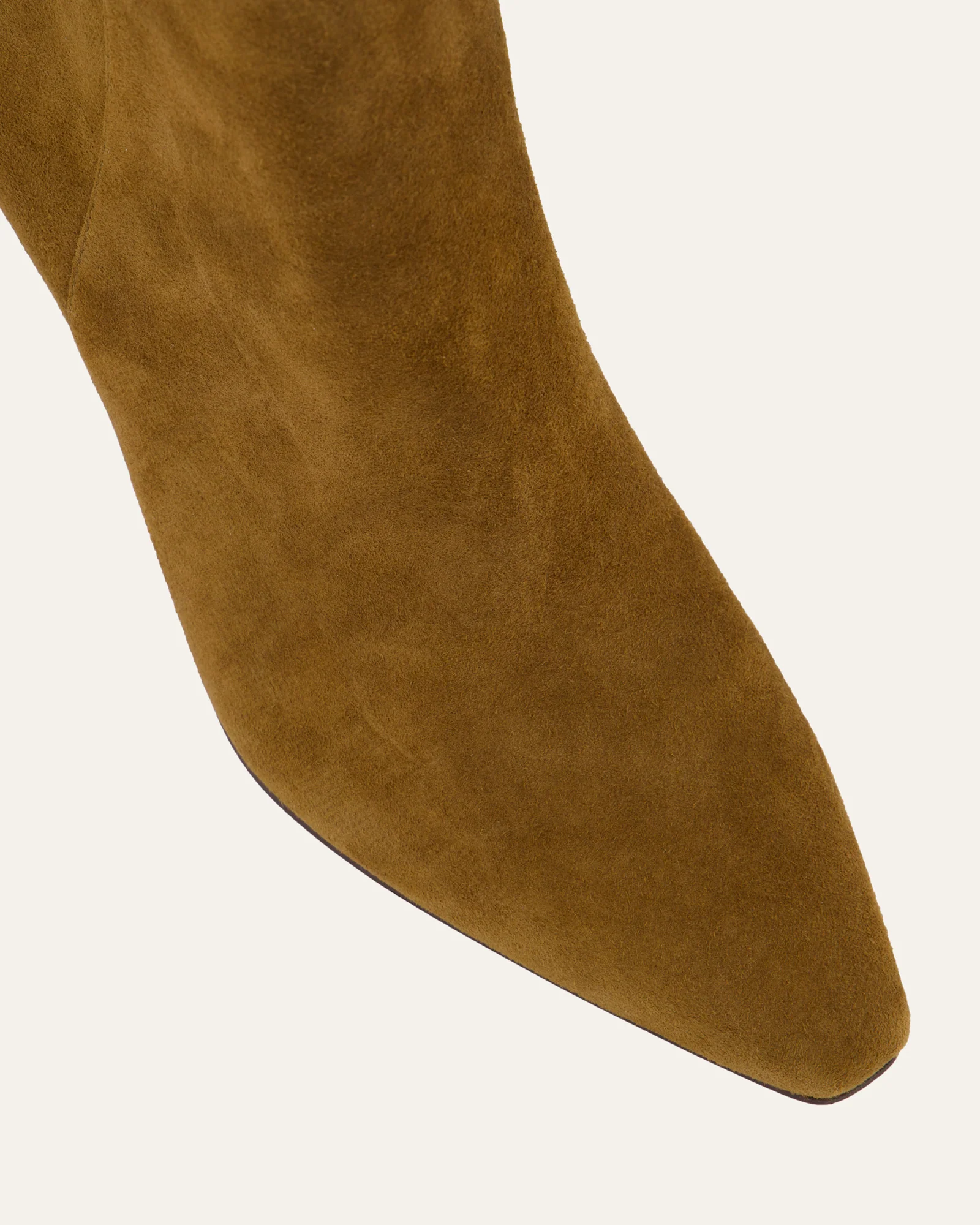 NESSIE MID ANKLE BOOTS BISCUIT SUEDE - Image 4