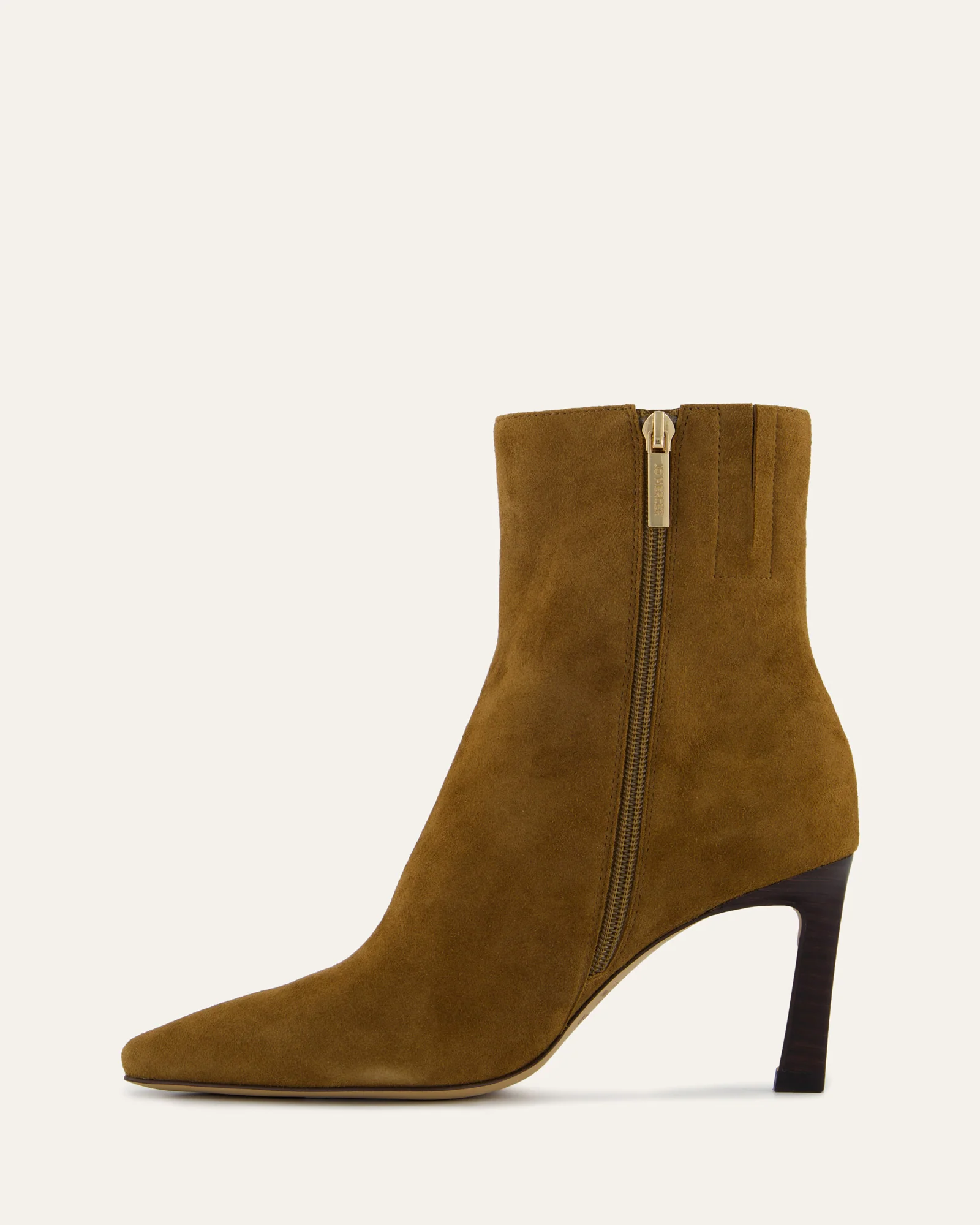 NESSIE MID ANKLE BOOTS BISCUIT SUEDE - Image 6