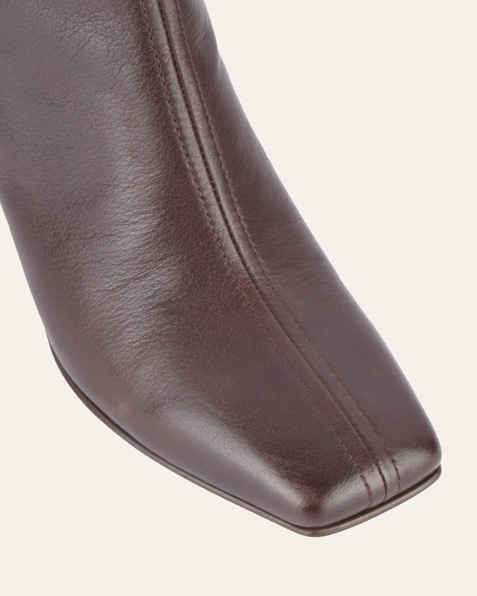NEVADA MID ANKLE BOOTS CHOCOLATE LEATHER - Image 4