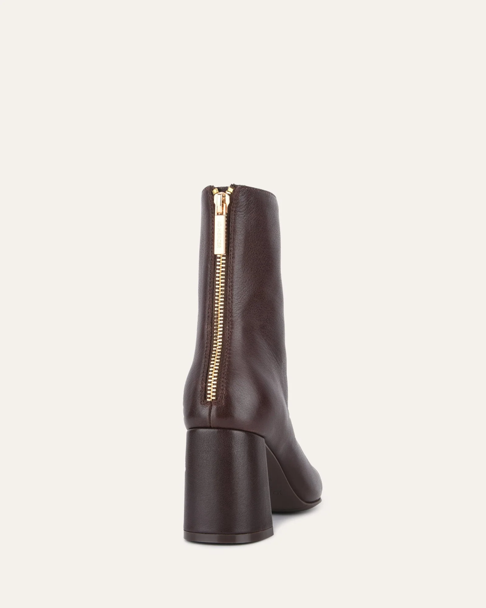 NEVADA MID ANKLE BOOTS CHOCOLATE LEATHER - Image 5