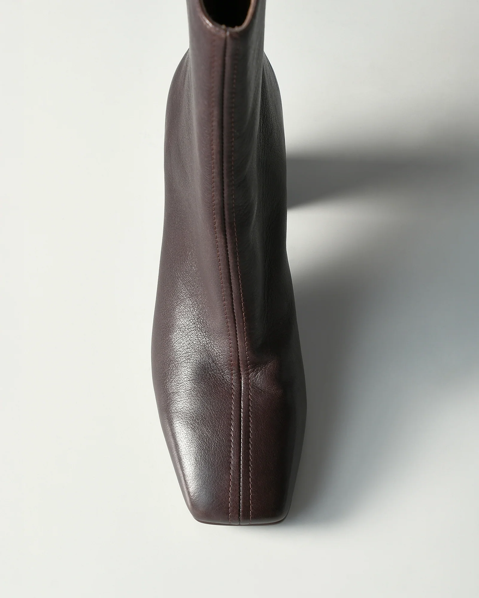 NEVADA MID ANKLE BOOTS CHOCOLATE LEATHER - Image 9