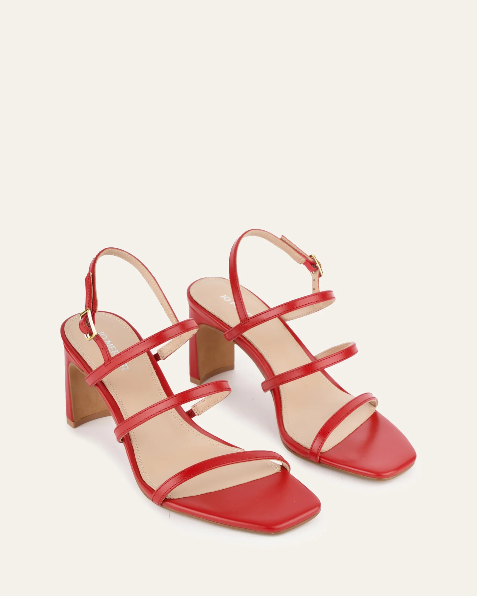 NIX MID HEEL SANDALS SALSA LEATHER - Image 3