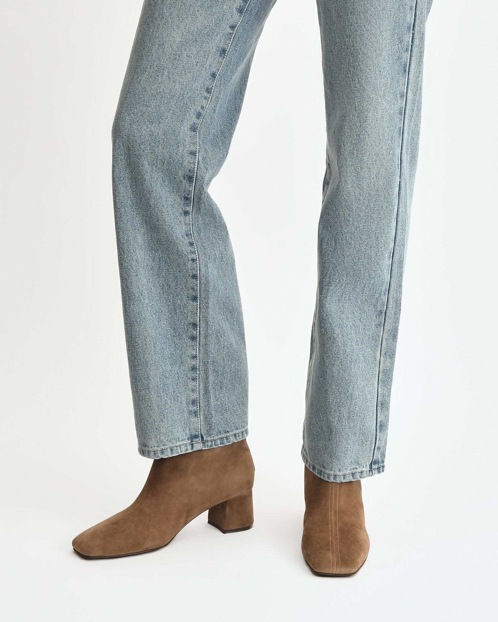 NORI MID ANKLE BOOTS BARK SUEDE - Image 2
