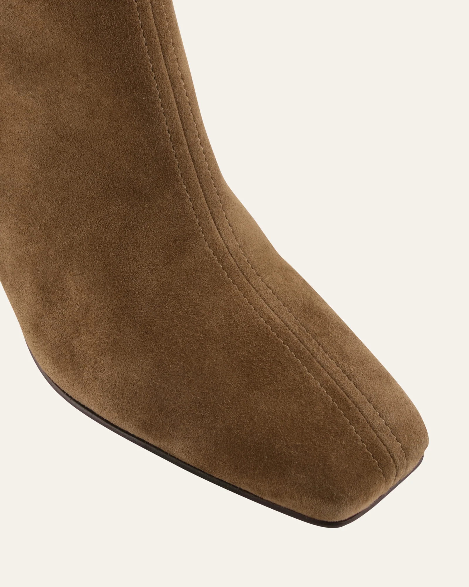 NORI MID ANKLE BOOTS BARK SUEDE - Image 4