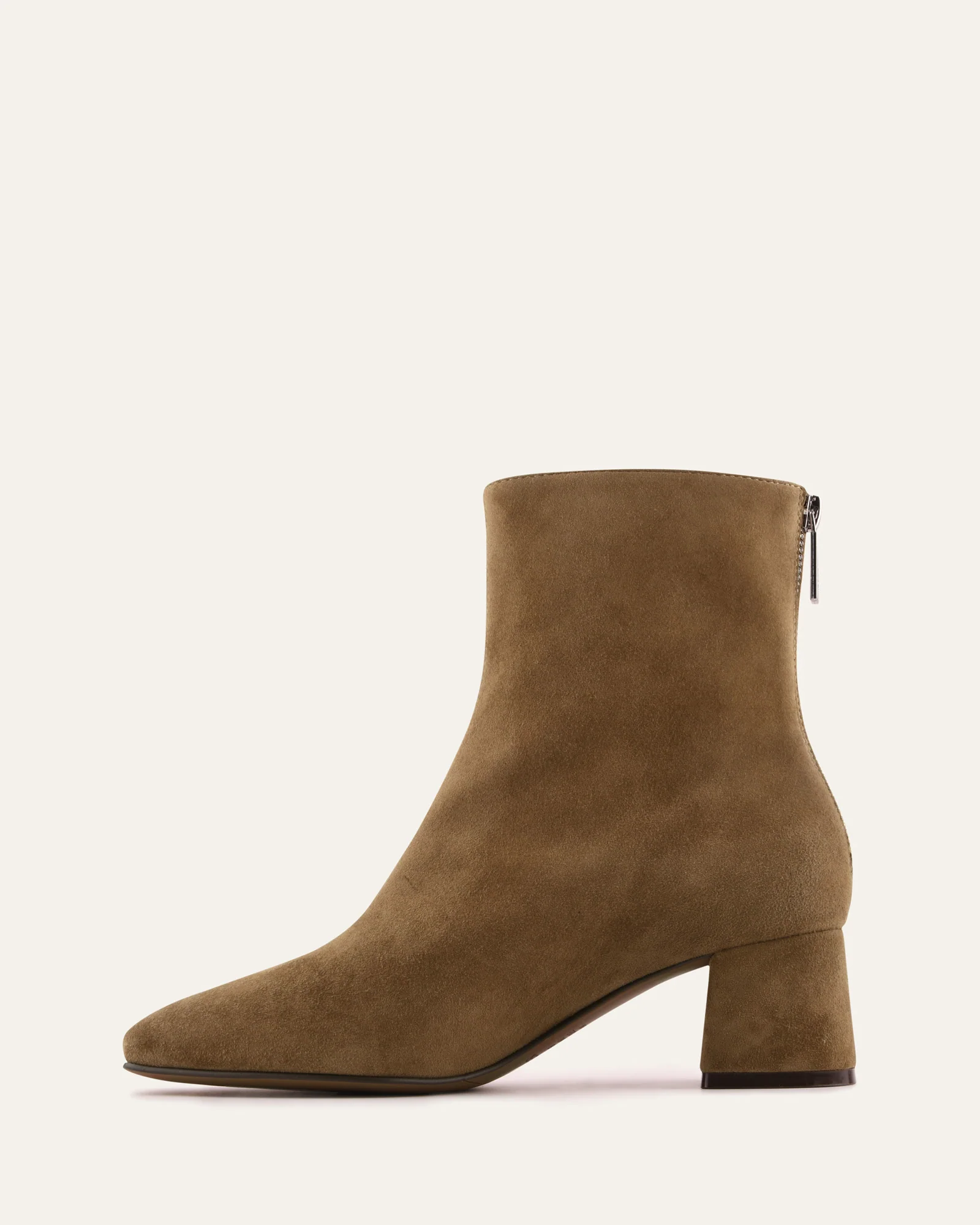 NORI MID ANKLE BOOTS BARK SUEDE - Image 6