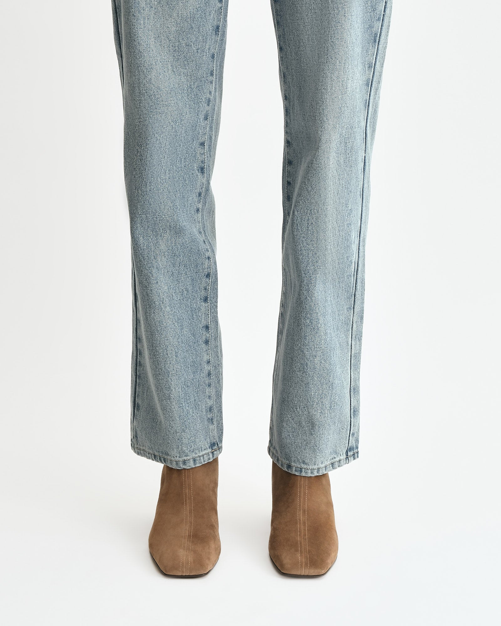 NORI MID ANKLE BOOTS BARK SUEDE - Image 7