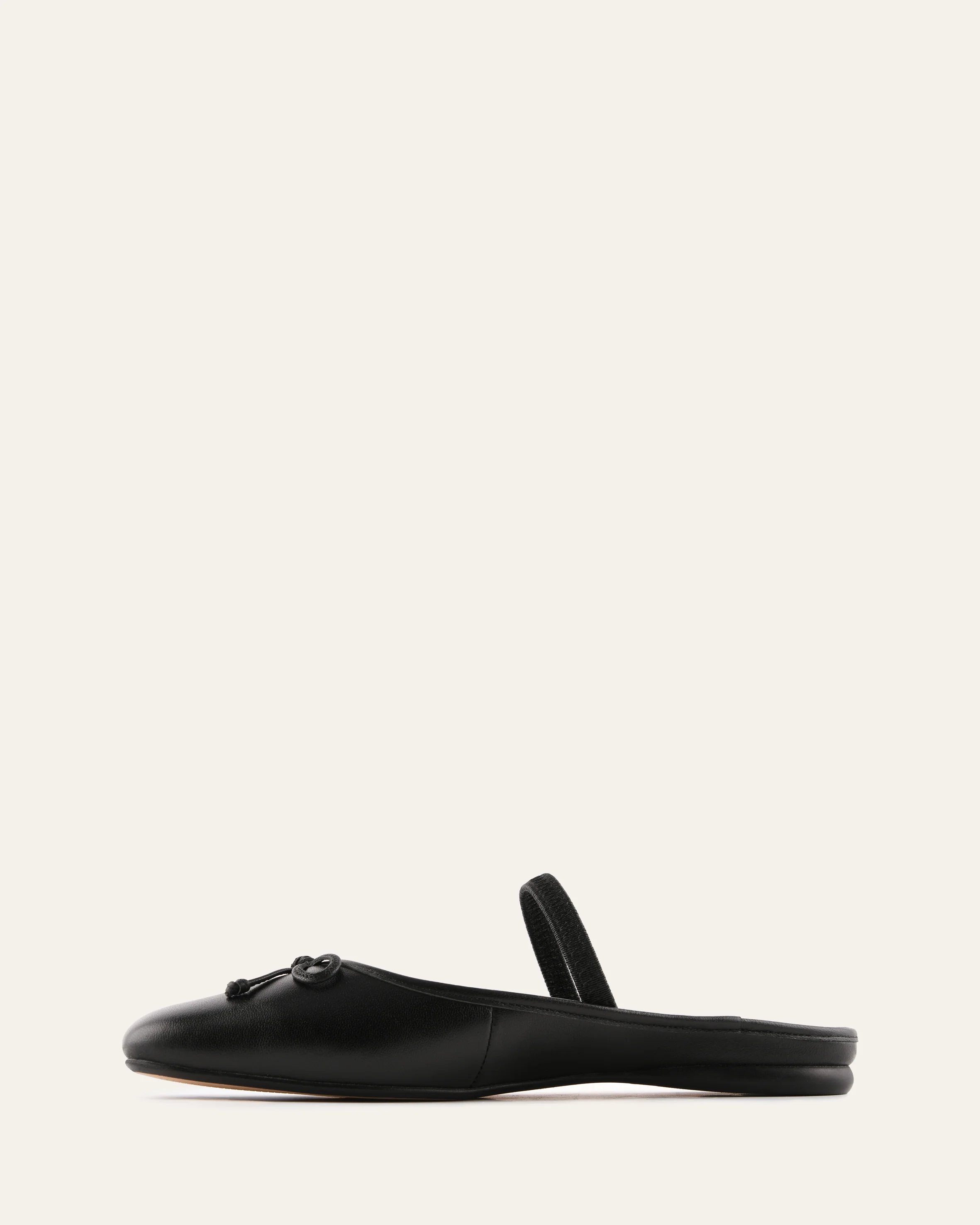 NOVA CASUAL FLATS BLACK LEATHER - Image 6
