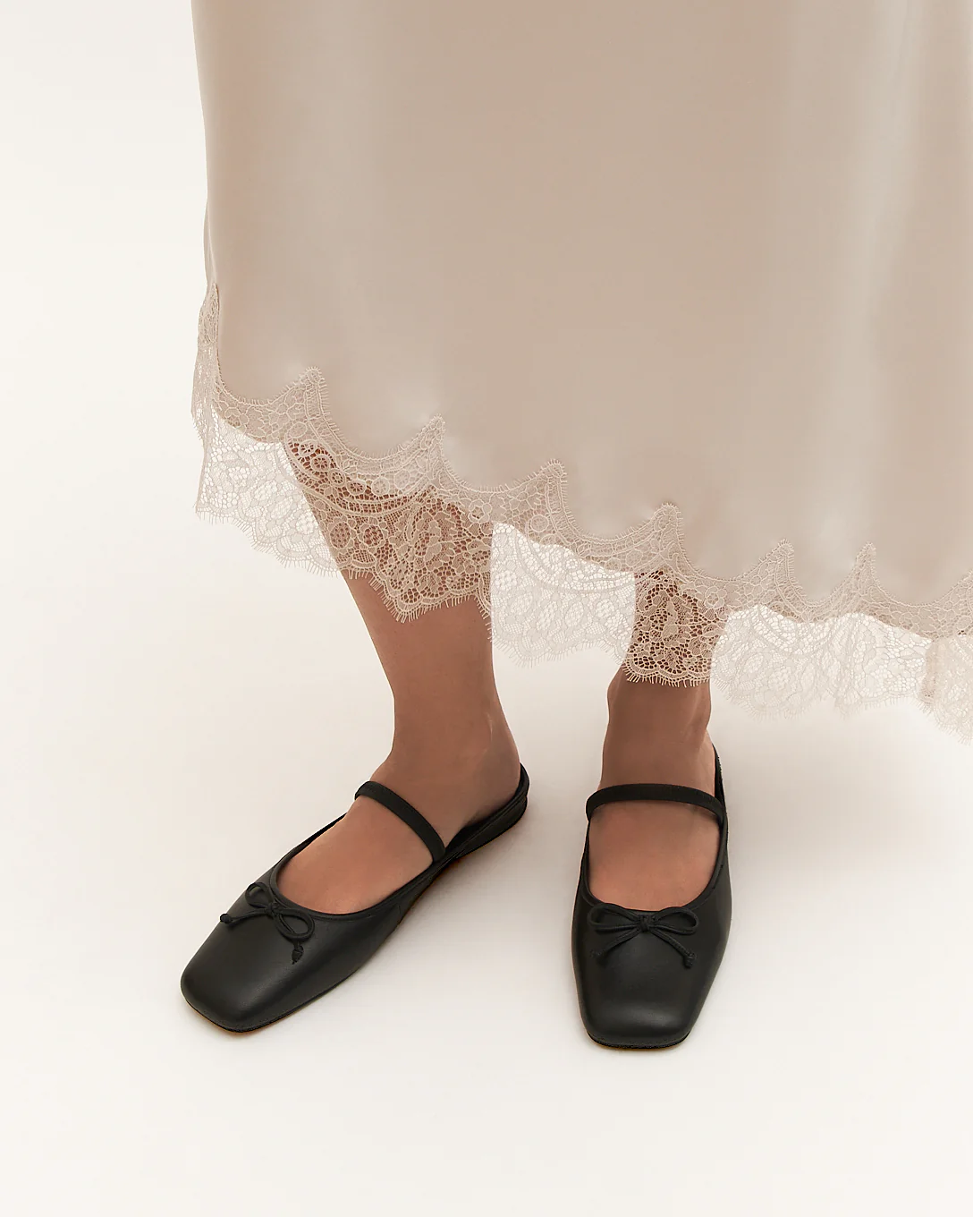NOVA CASUAL FLATS BLACK LEATHER - Image 7