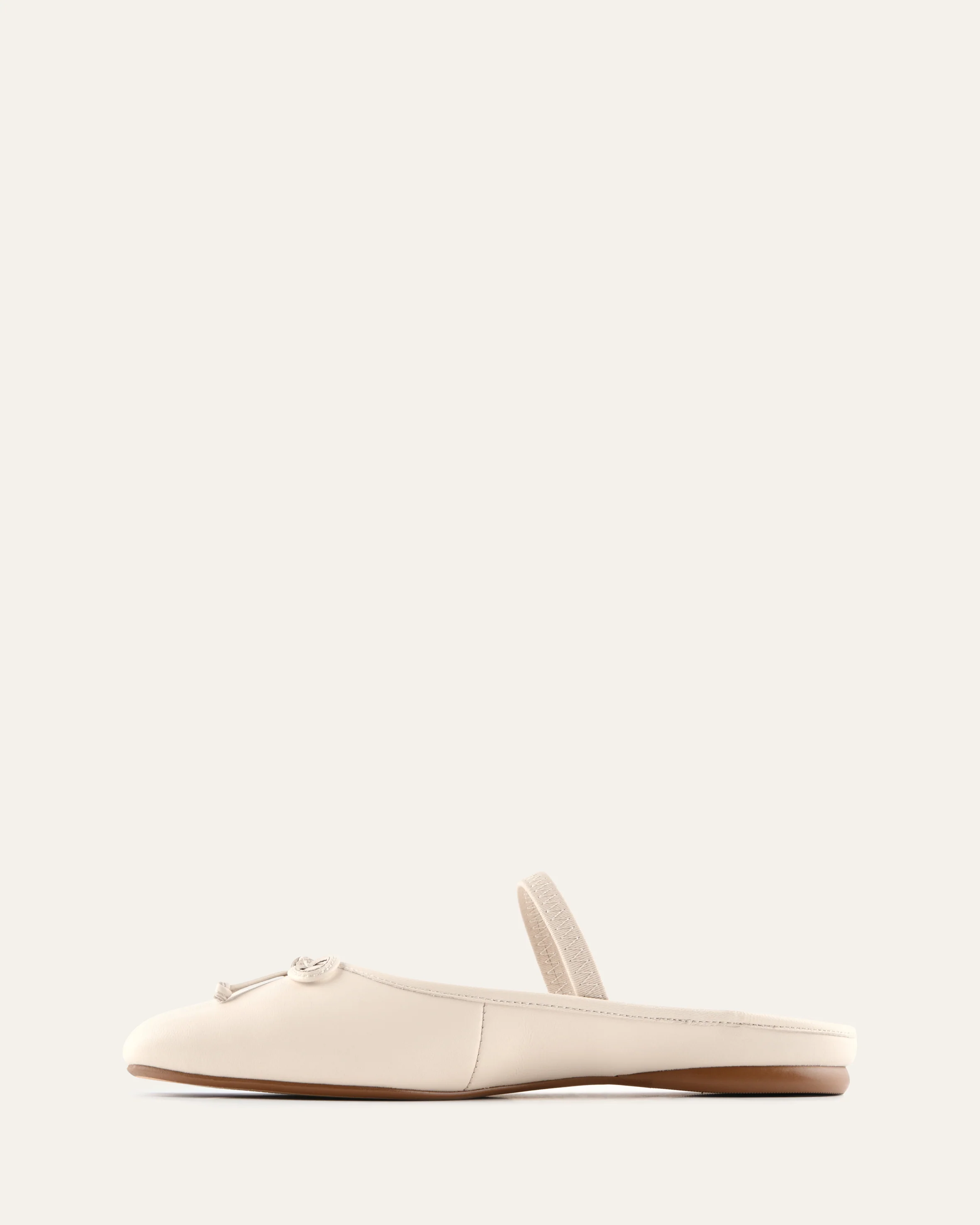 NOVA CASUAL FLATS OFF WHITE LEATHER - Image 6