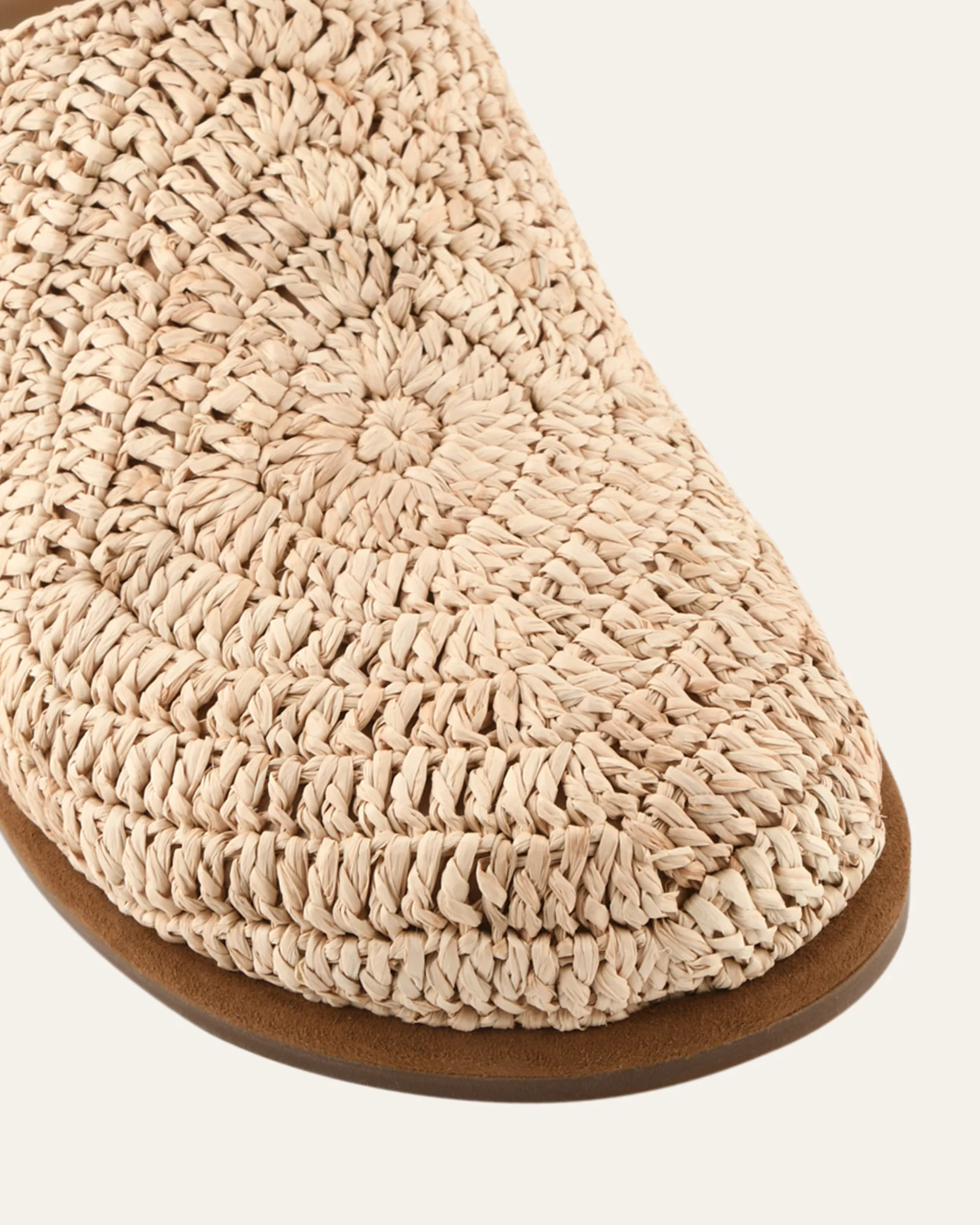 OCEAN FLAT SLIDES NATURAL RAFFIA - Image 3