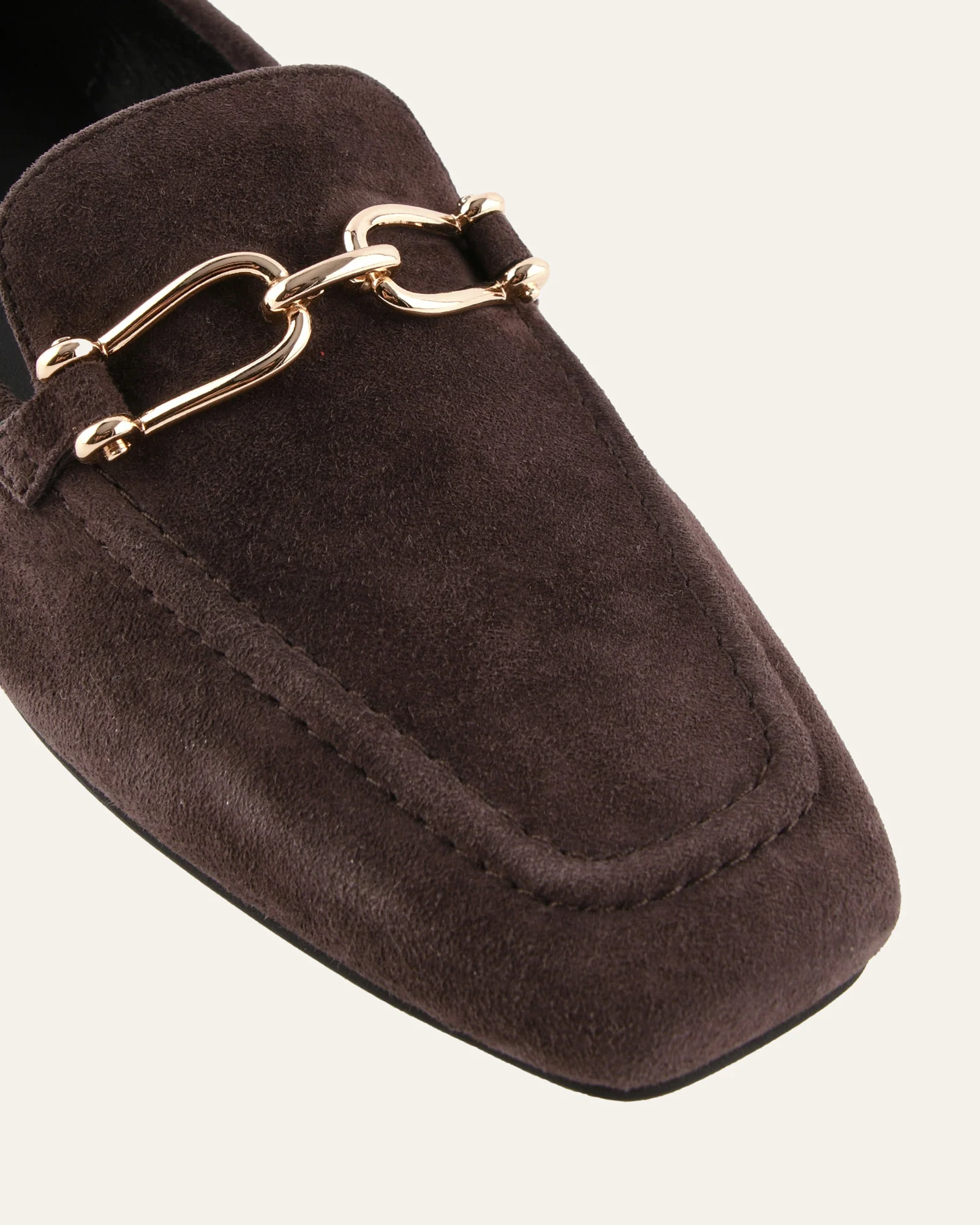 OCTAVIA LOAFERS BITTER CHOC SUEDE - Image 3