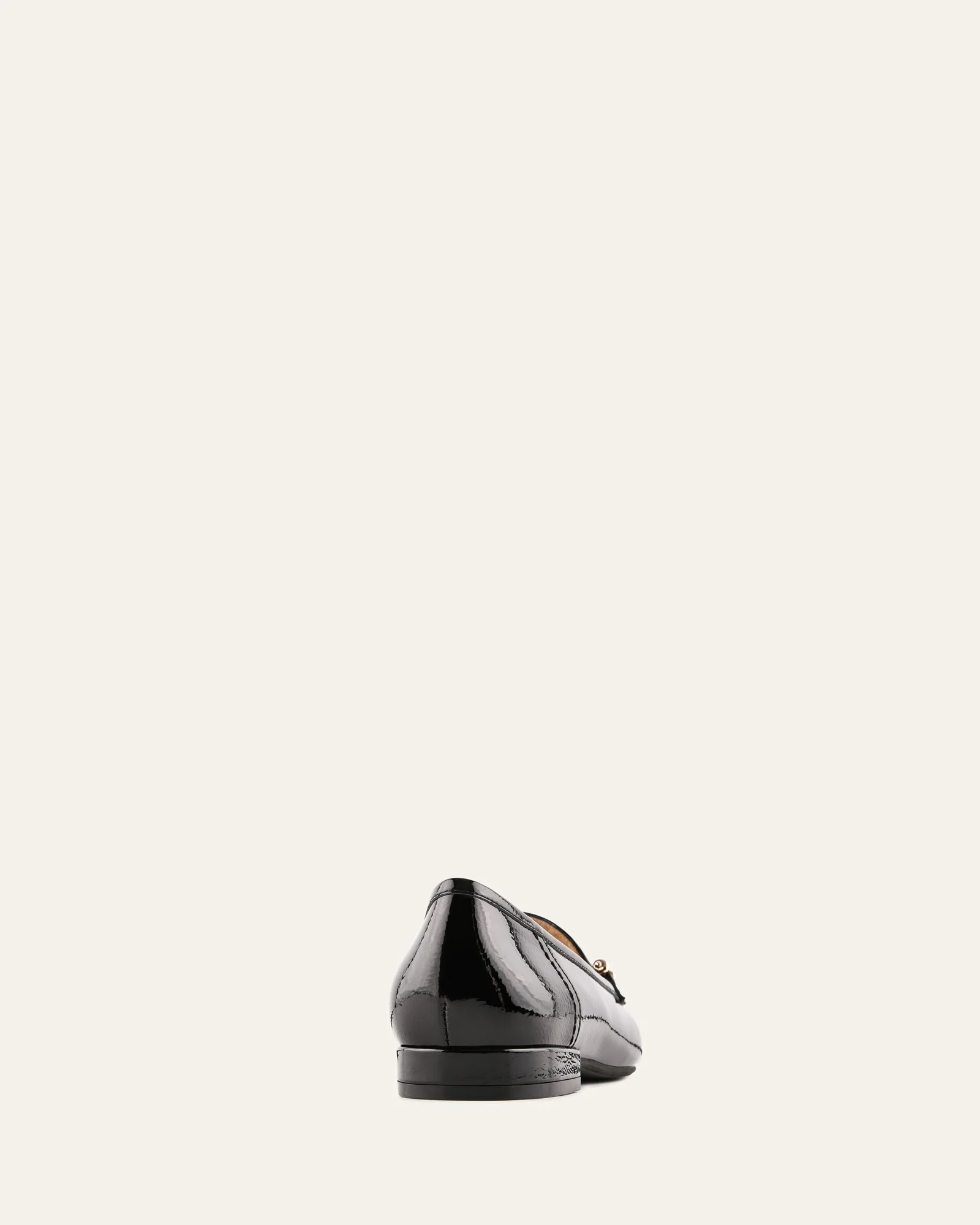 OCTAVIA LOAFERS BLACK CRINKLE PATENT - Image 5