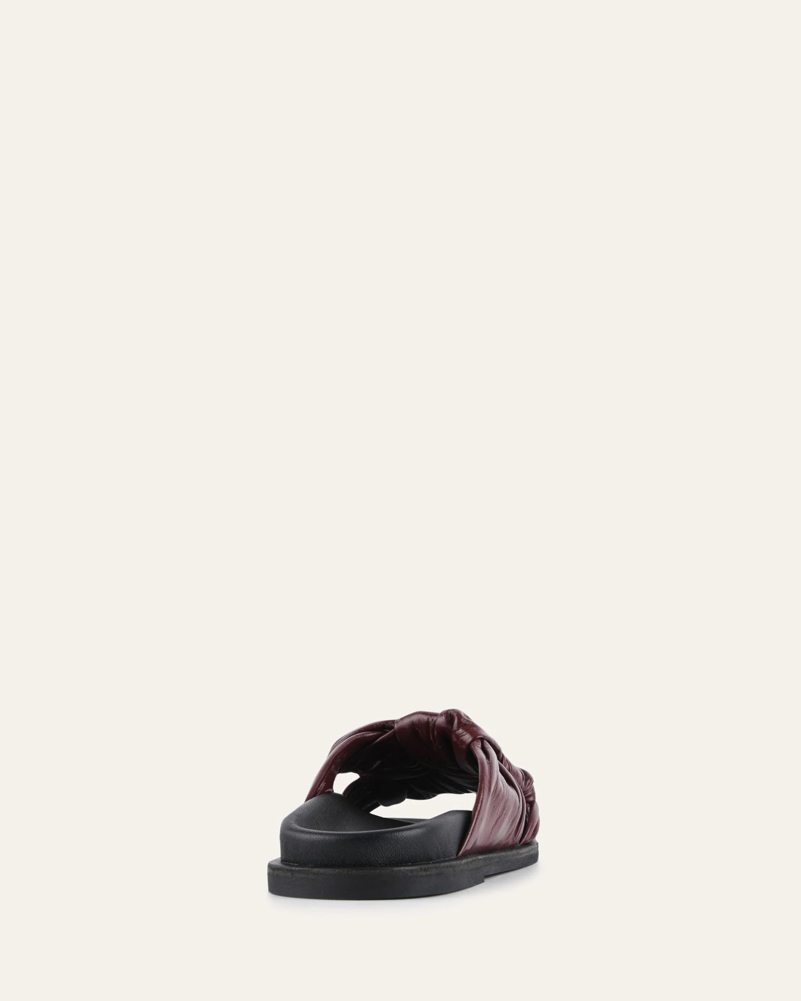 OLLIE FLAT SANDALS MULBERRY LEATHER - Image 5