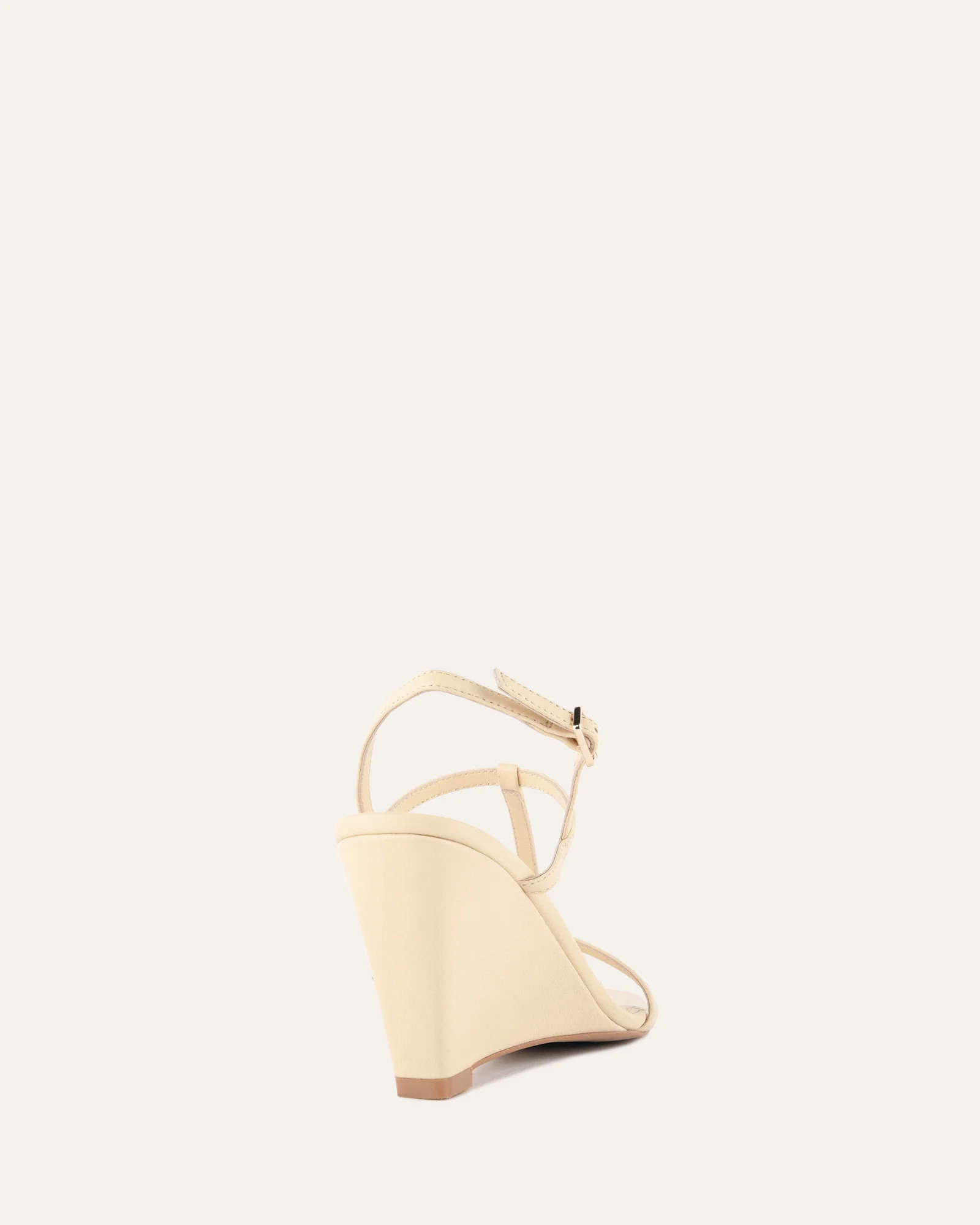 OPHELIA MID HEEL WEDGES BUTTER LEATHER - Image 4