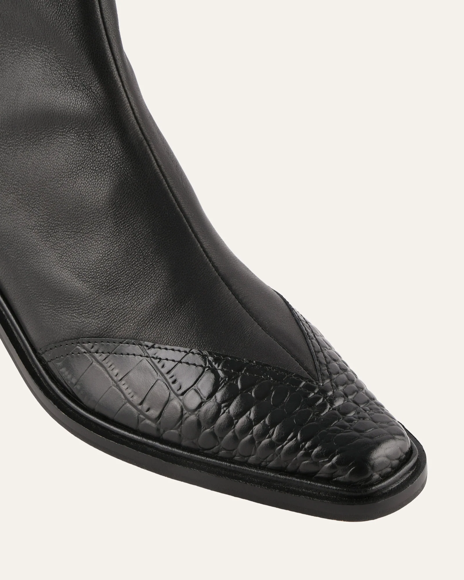 ORACLE FLAT ANKLE BOOTS BLACK MULTI - Image 4