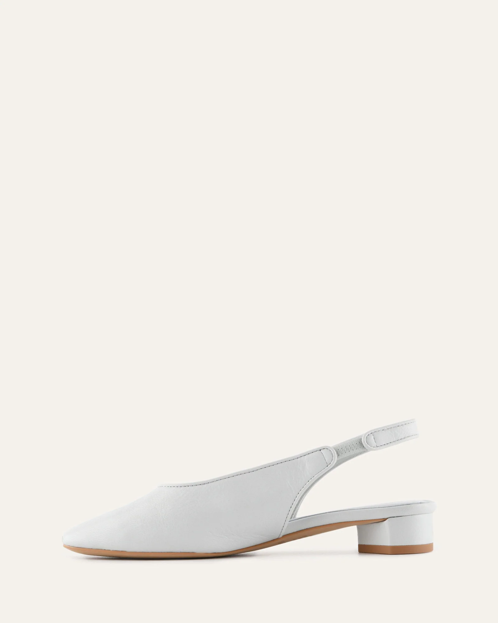 ORBIT LOW HEELS DUSK BLUE LEATHER - Image 6