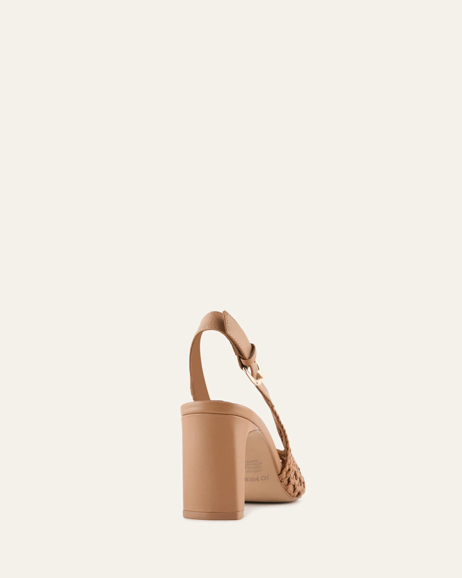 OSCAR MID HEELS TOFFEE LEATHER - Image 5