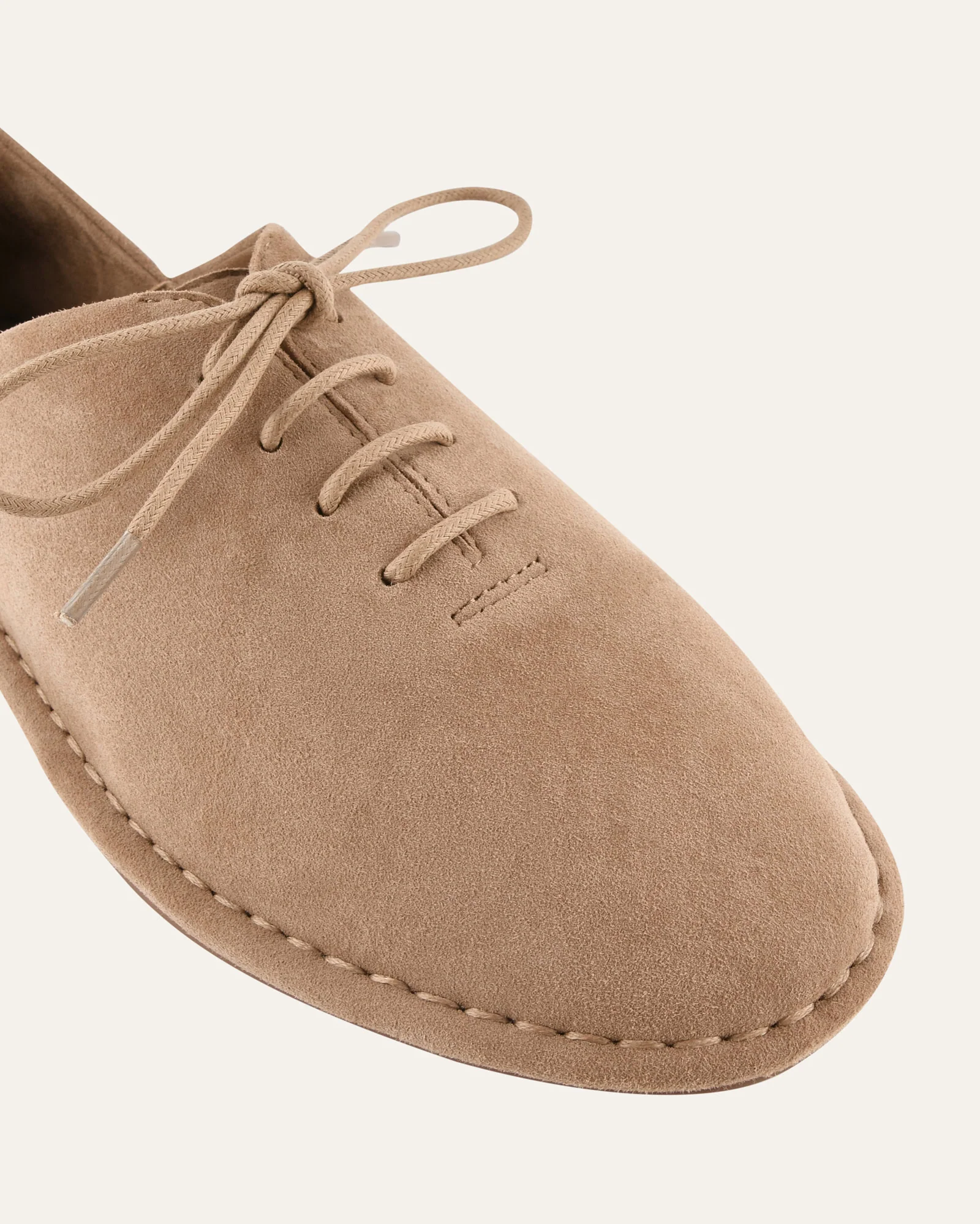 PAISLEY LACE UPS LATTE SUEDE - Image 4