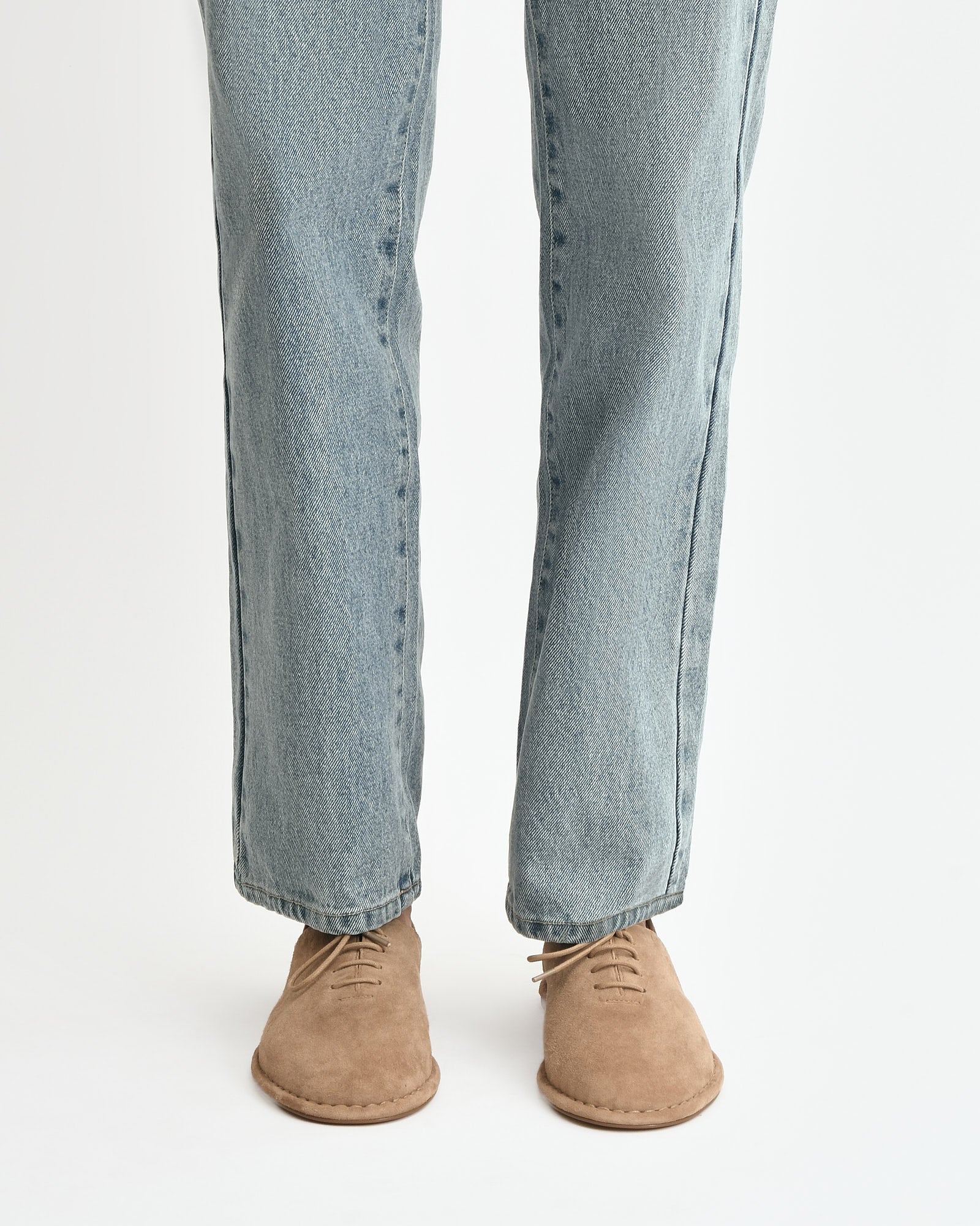 PAISLEY LACE UPS LATTE SUEDE - Image 6