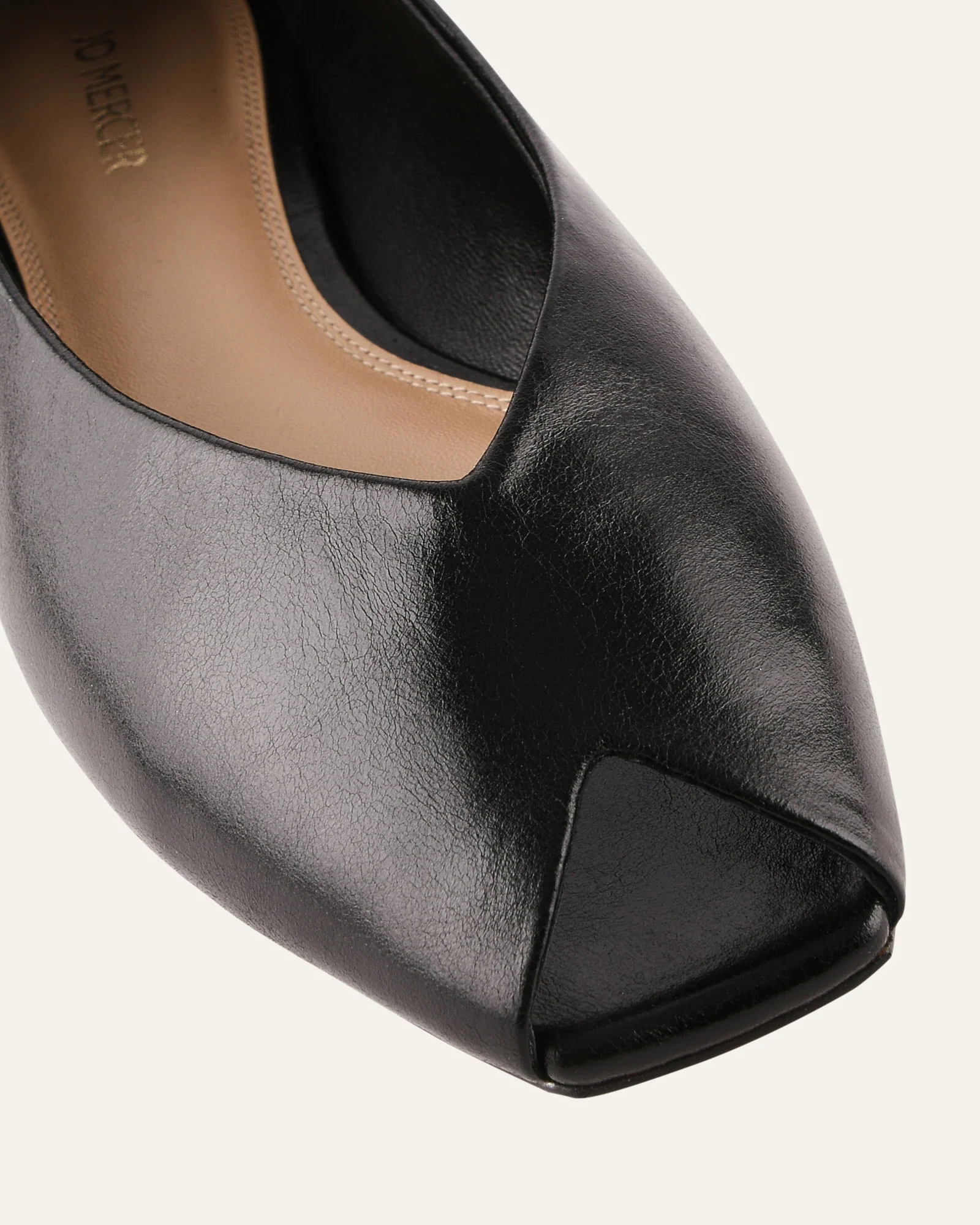 PATSY CASUAL FLATS BLACK LEATHER - Image 4