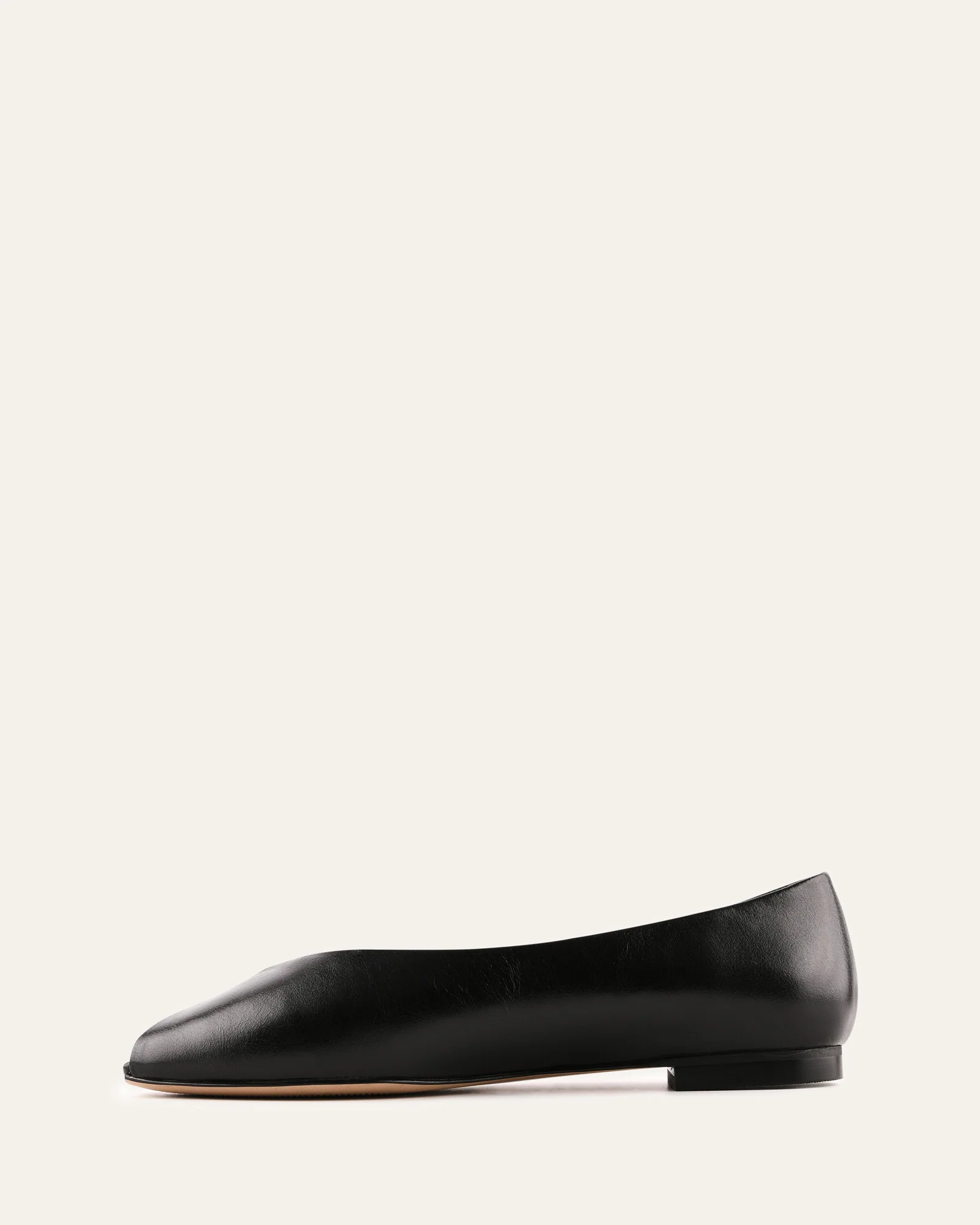 PATSY CASUAL FLATS BLACK LEATHER - Image 6
