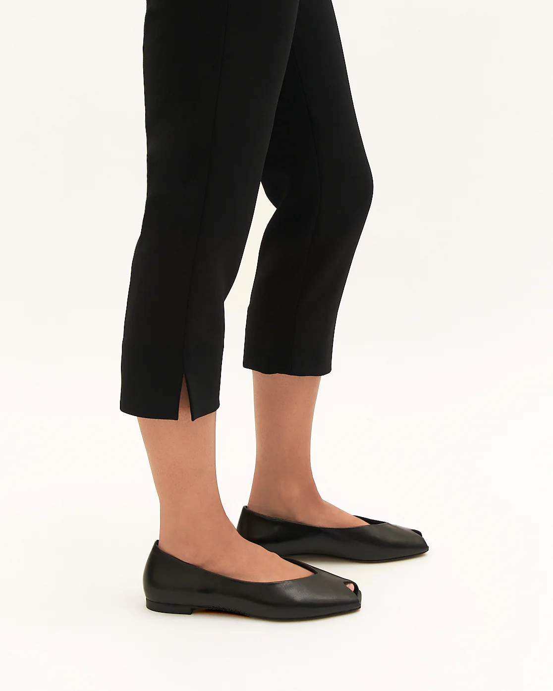 PATSY CASUAL FLATS BLACK LEATHER - Image 7