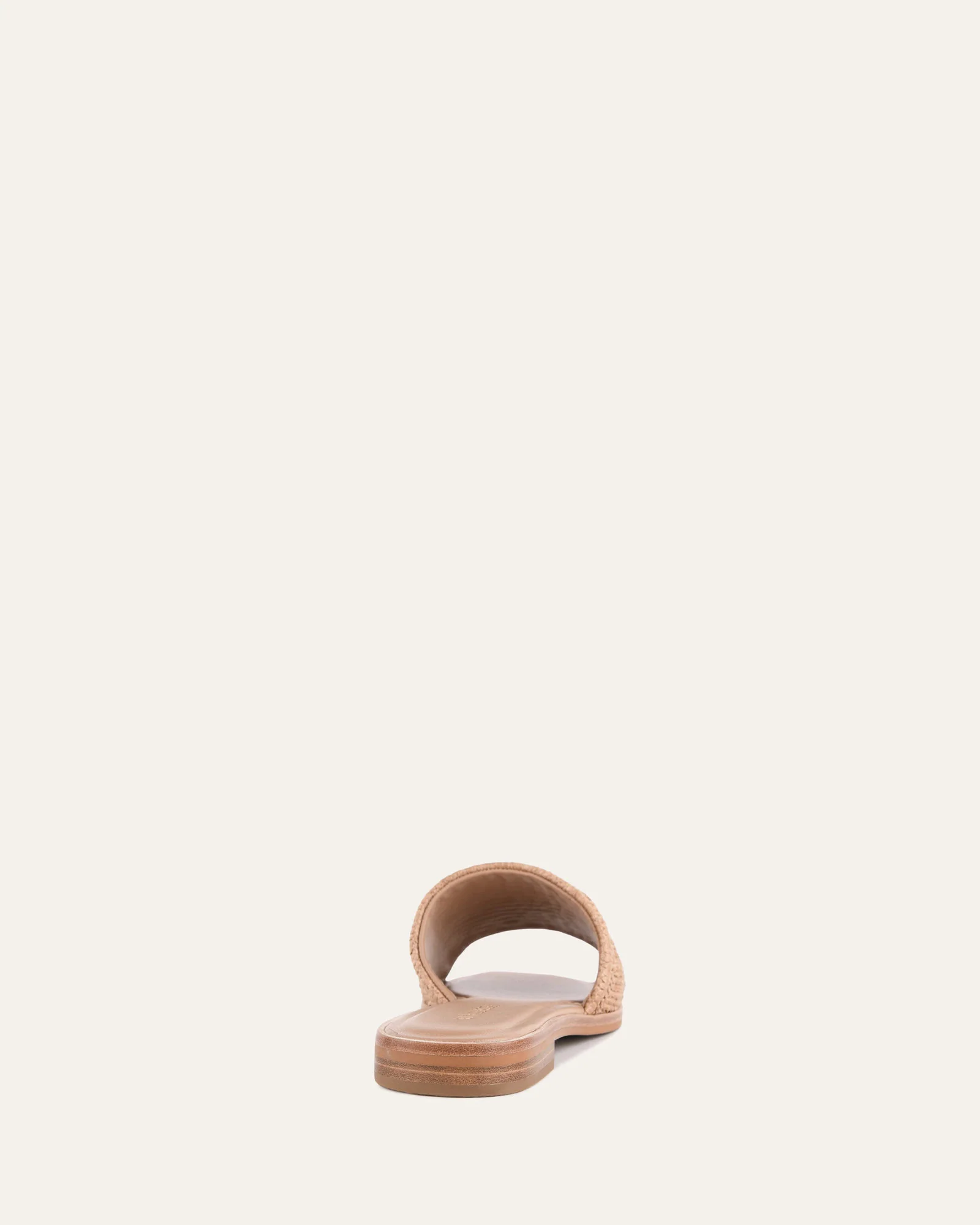 PICASSO FLAT SLIDE TAN RAFFIA - Image 6