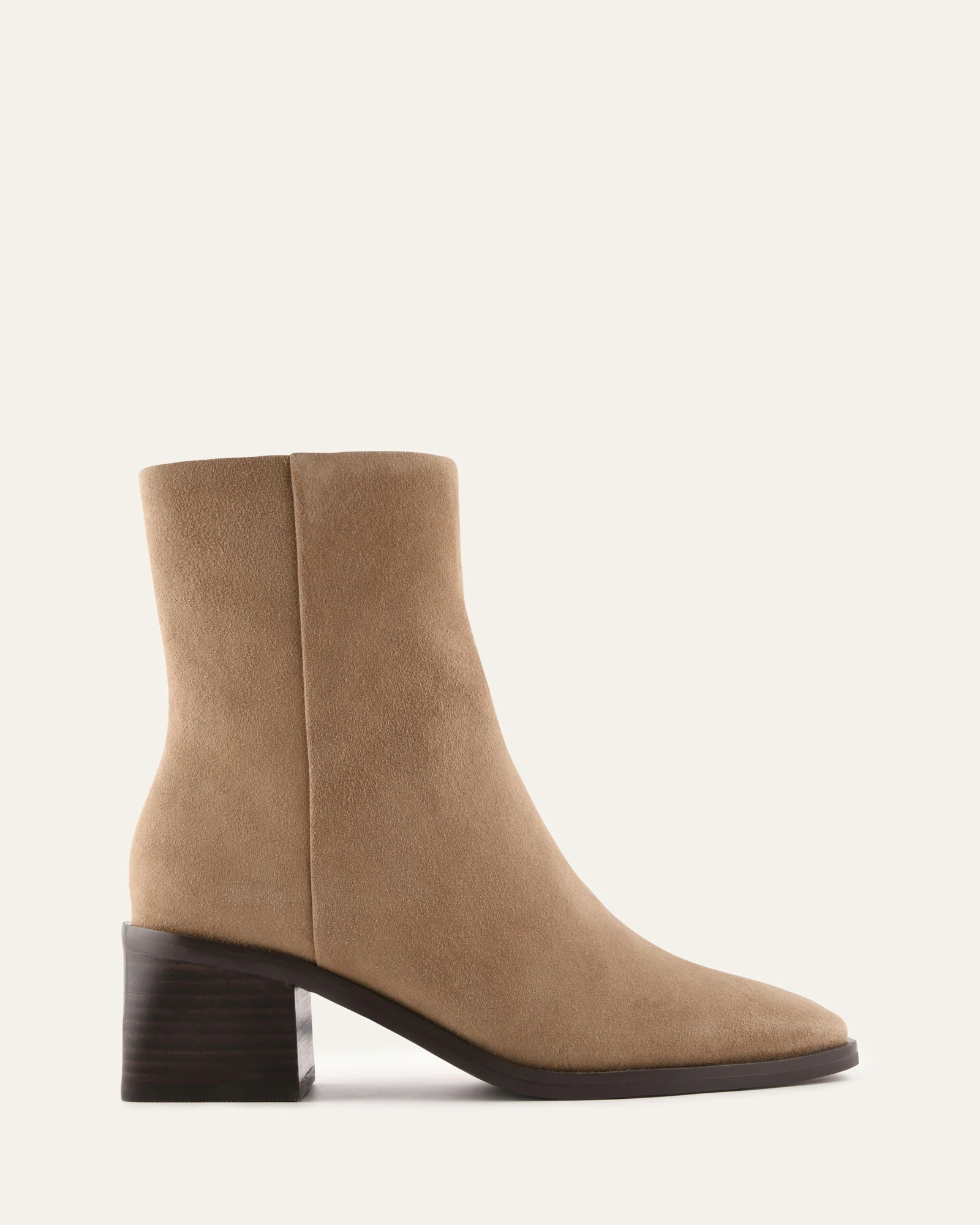 QUADE MID ANKLE BOOTS LATTE SUEDE