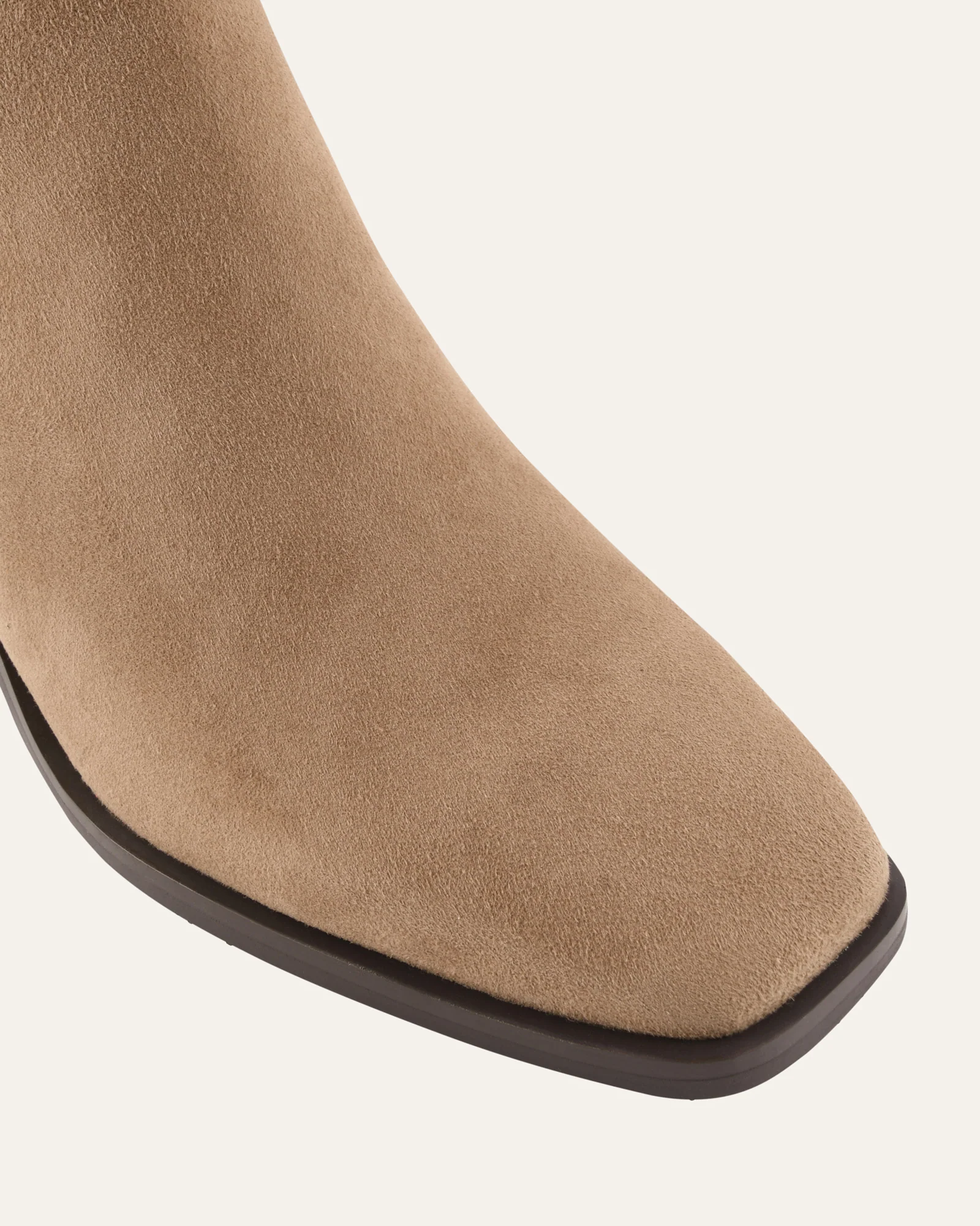 QUADE MID ANKLE BOOTS LATTE SUEDE - Image 4