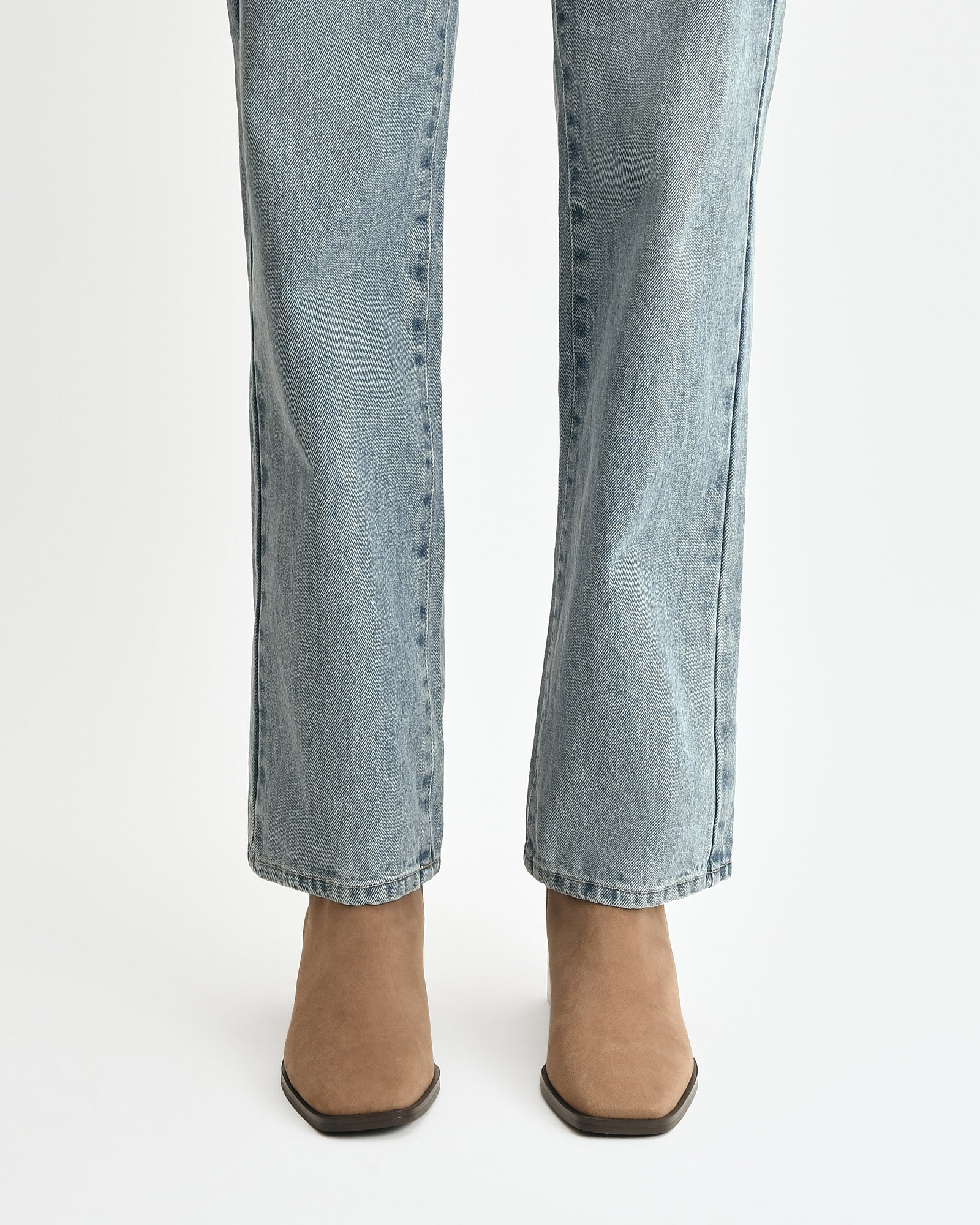QUADE MID ANKLE BOOTS LATTE SUEDE - Image 7