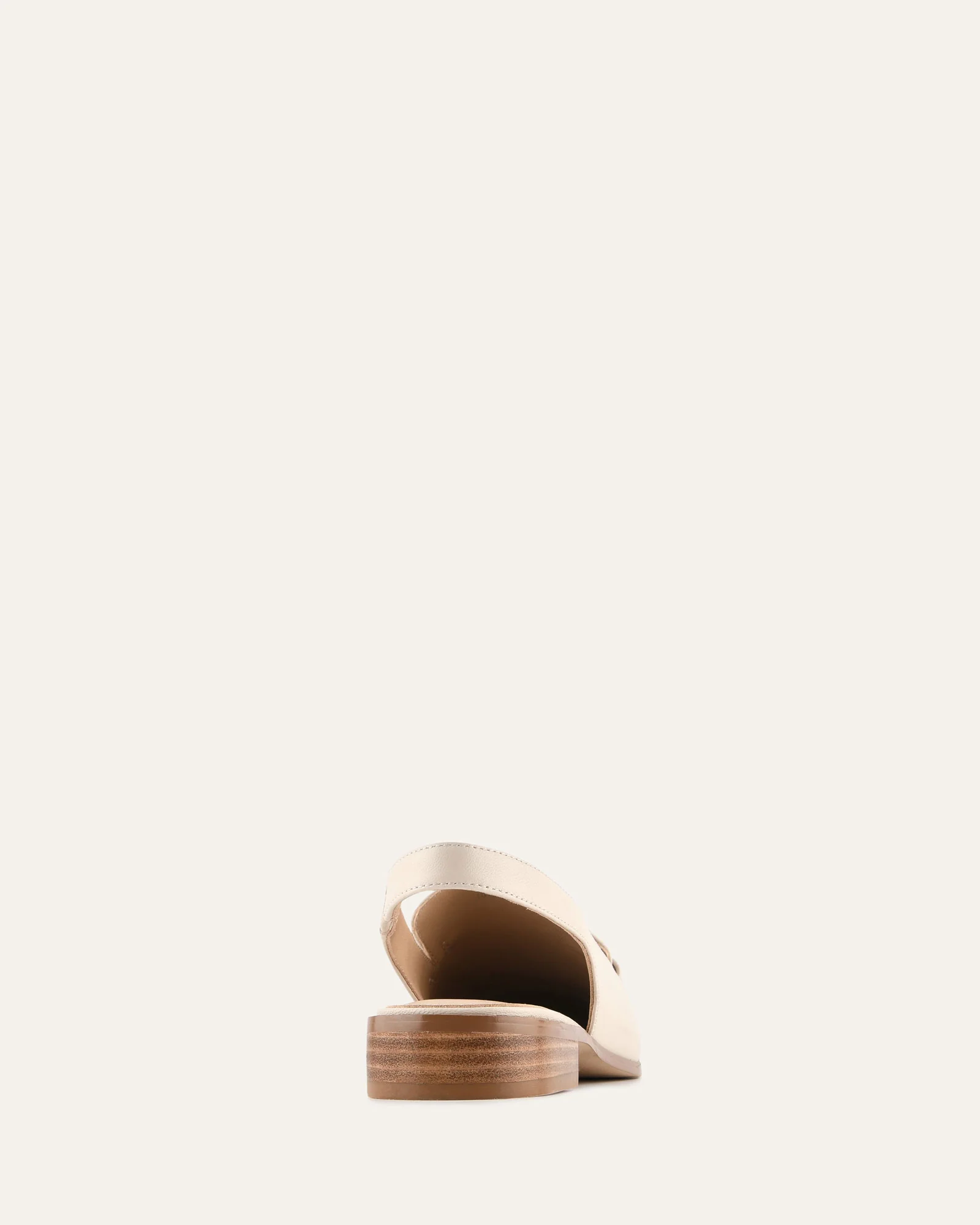 RANA CASUAL FLATS OFF WHITE LEATHER - Image 4