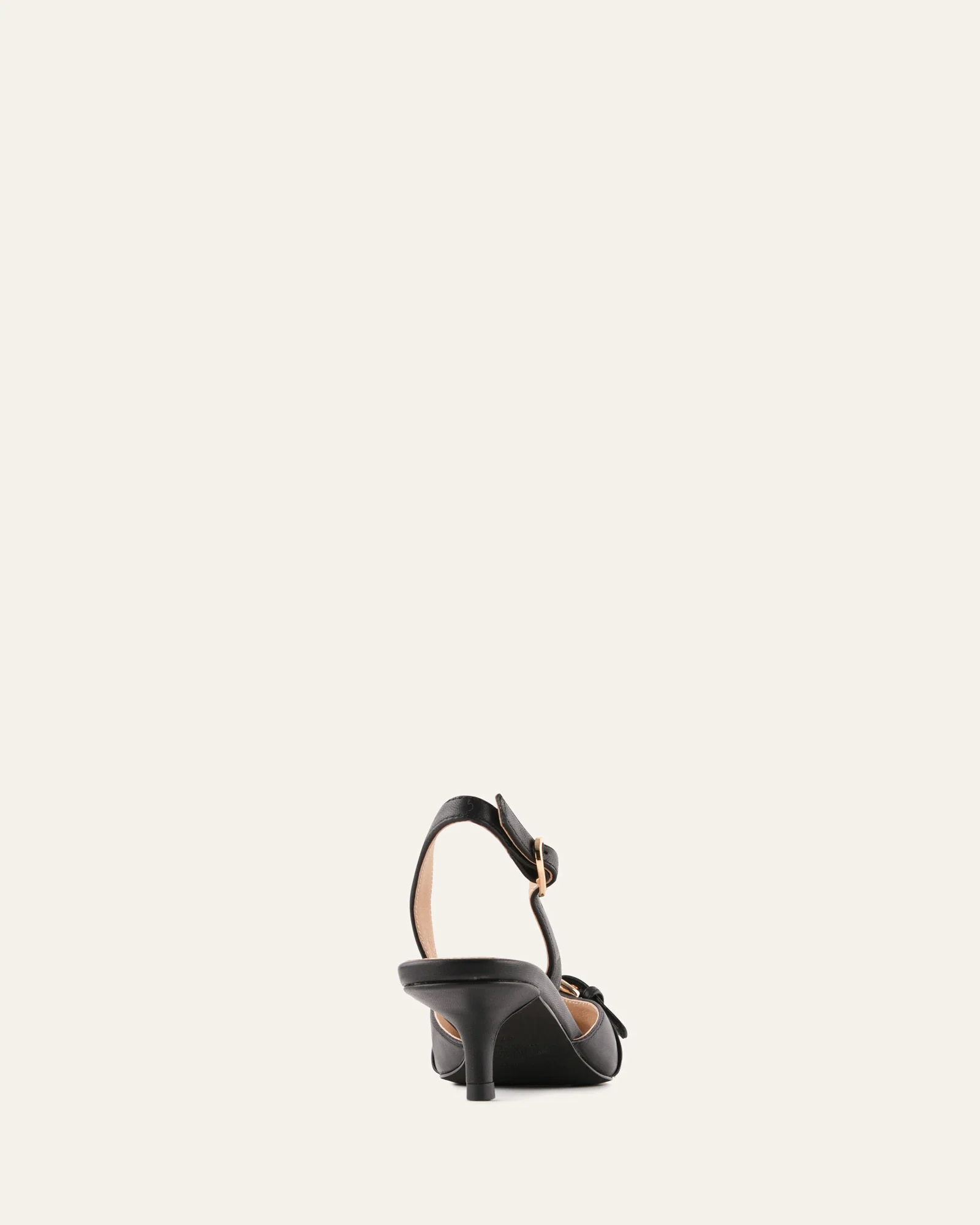 RANGER LOW HEELS BLACK LEATHER - Image 5
