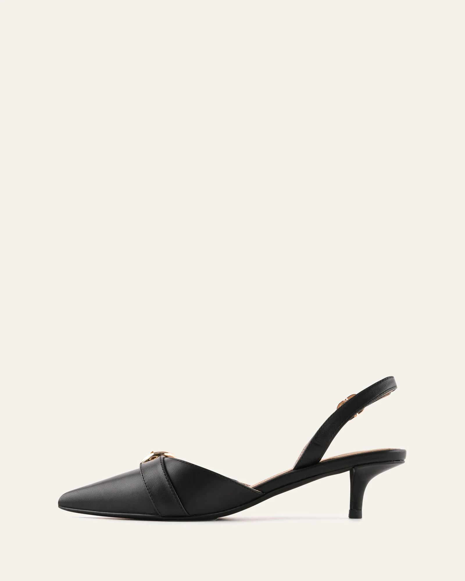 RANGER LOW HEELS BLACK LEATHER - Image 6